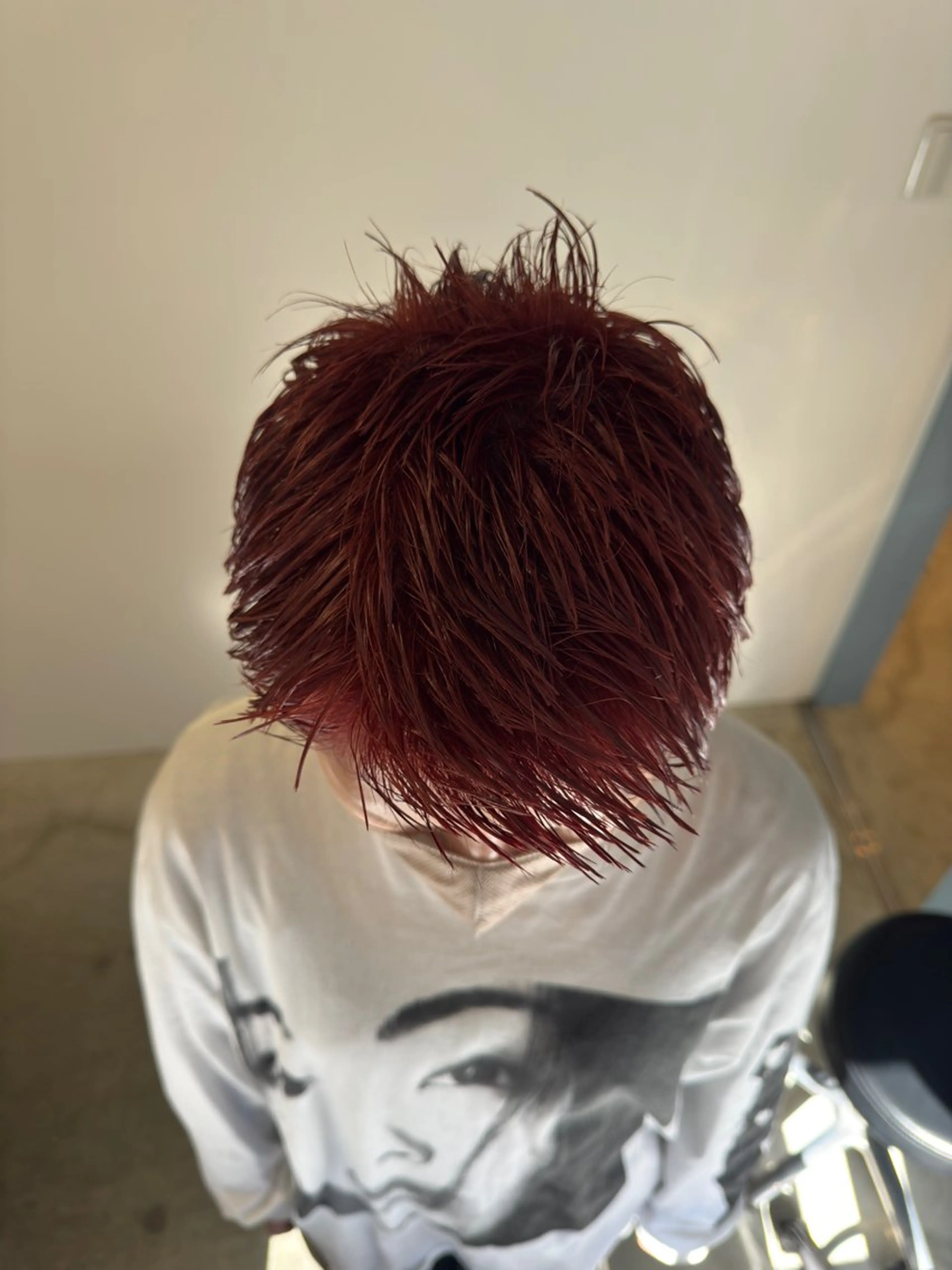 カラー メンズ カット saki/メンズパー マ・デザインカラーのヘアスタイル