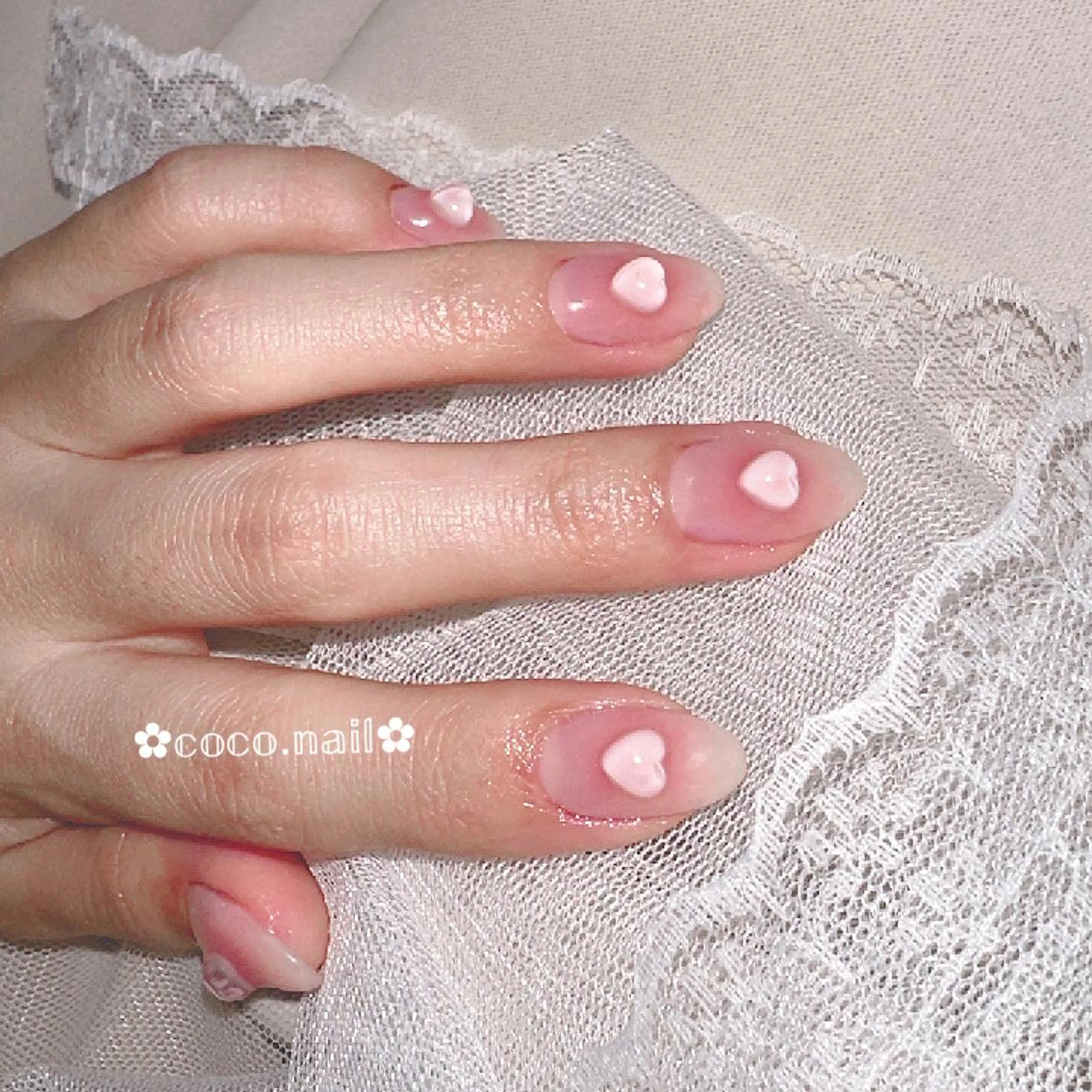ネイル ハンドネイル lili.nail y2k/長さ出しのネイルデザイン