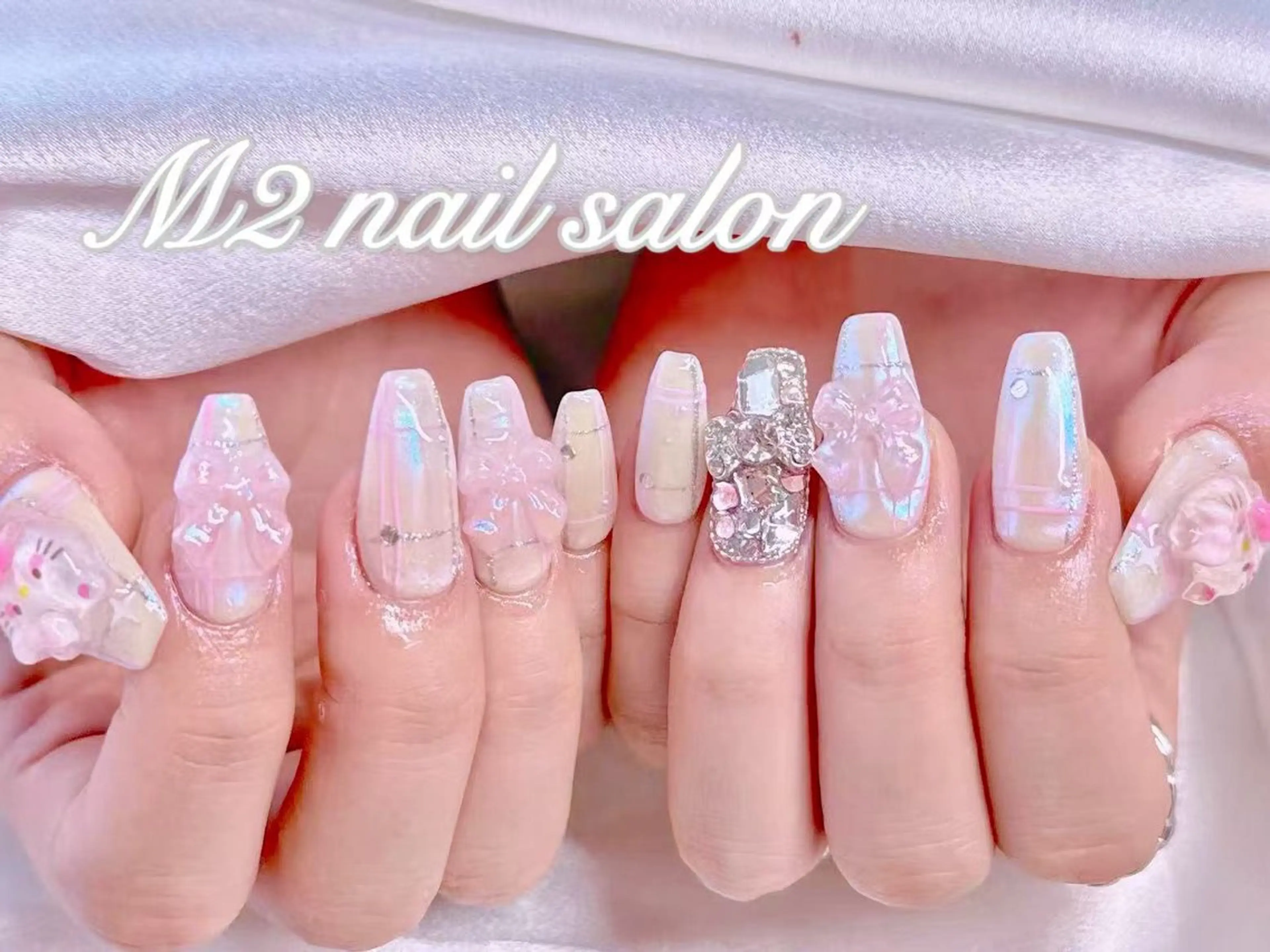 ネイル 長さだし専門店 M2　rikaのネイルデザイン