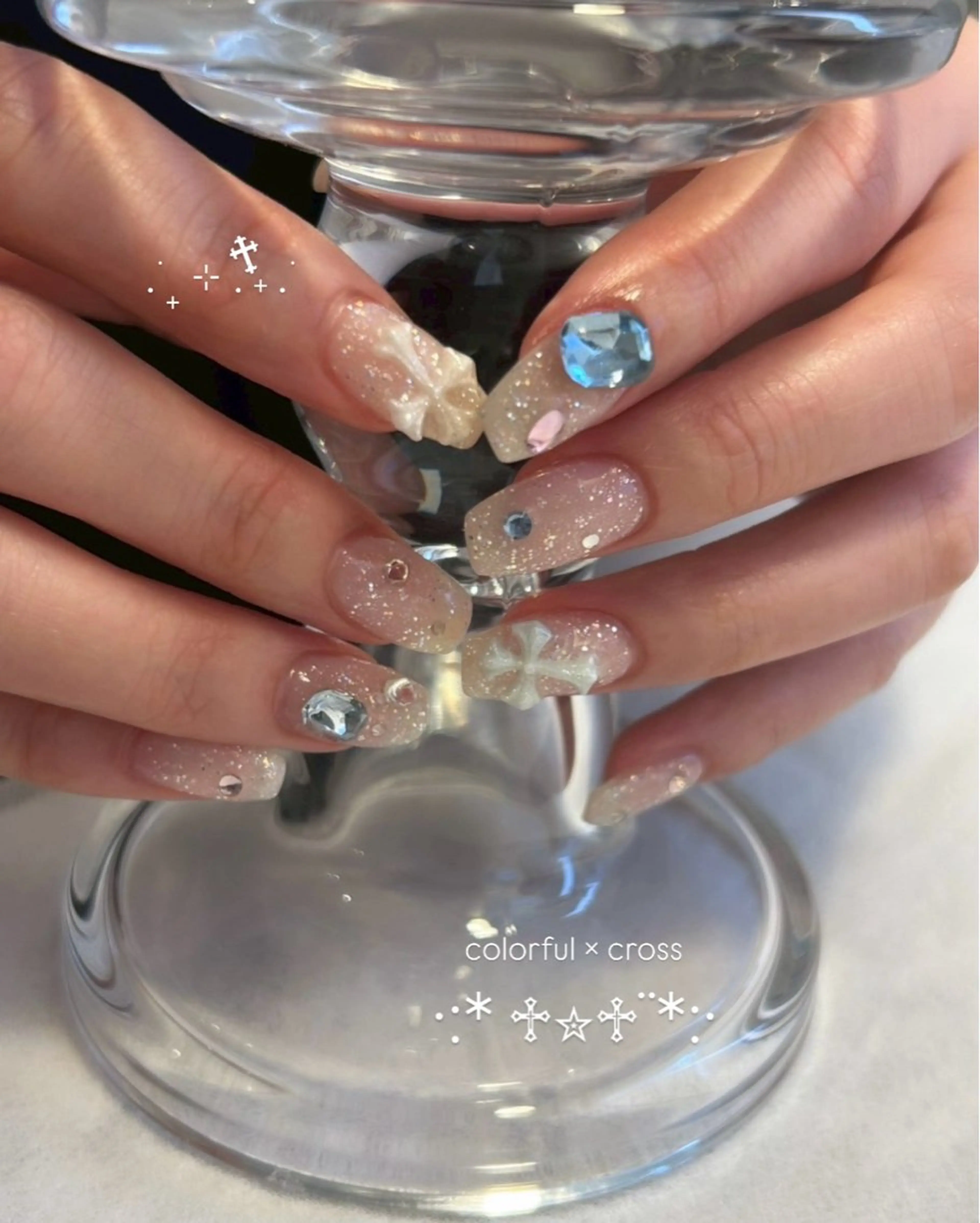 持ち込みデザイン🎀やり放題🫧【オフあり】パラジェル使用の写真