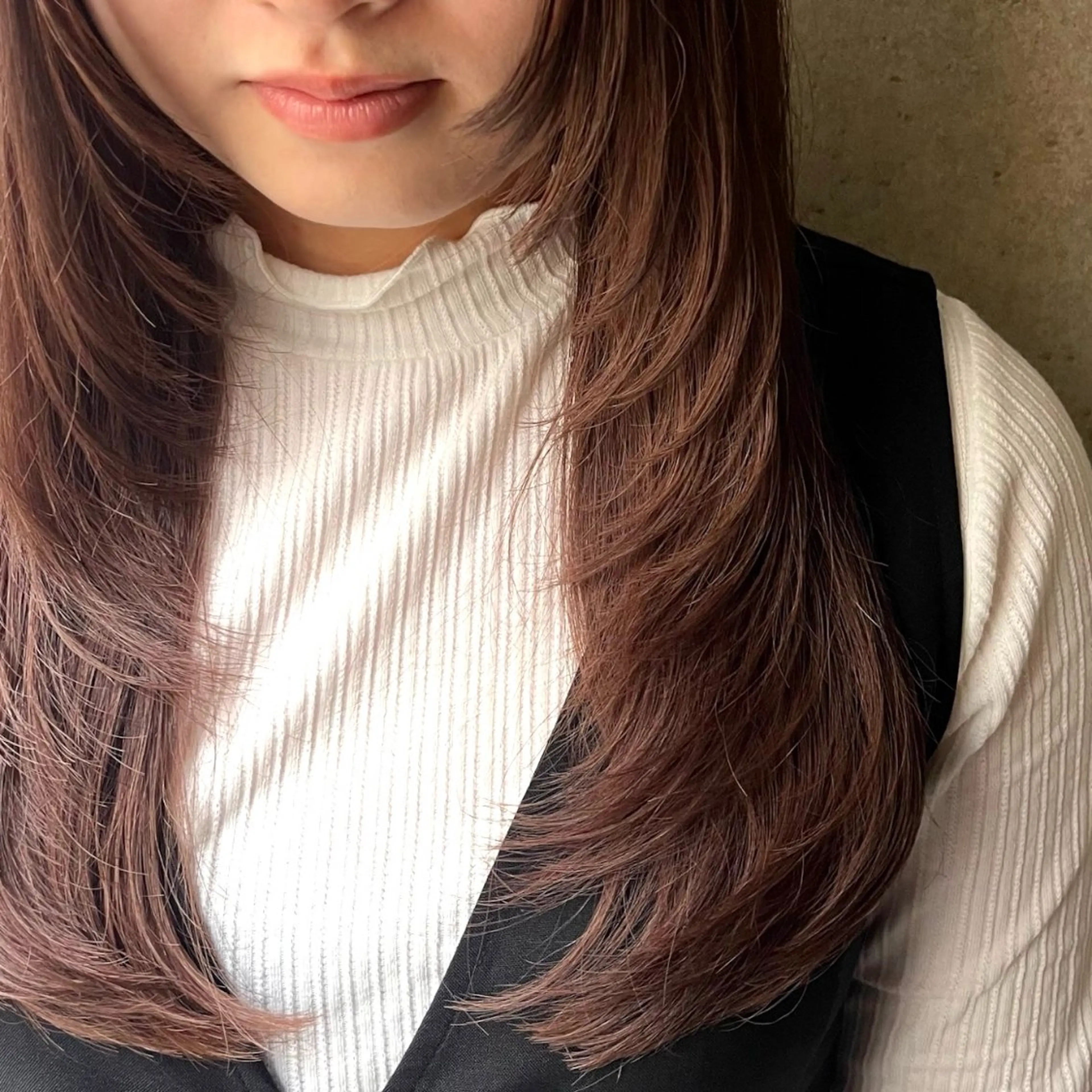 ロング カット ヘアカラー 【美ボブ. カラー】midoのヘアスタイル