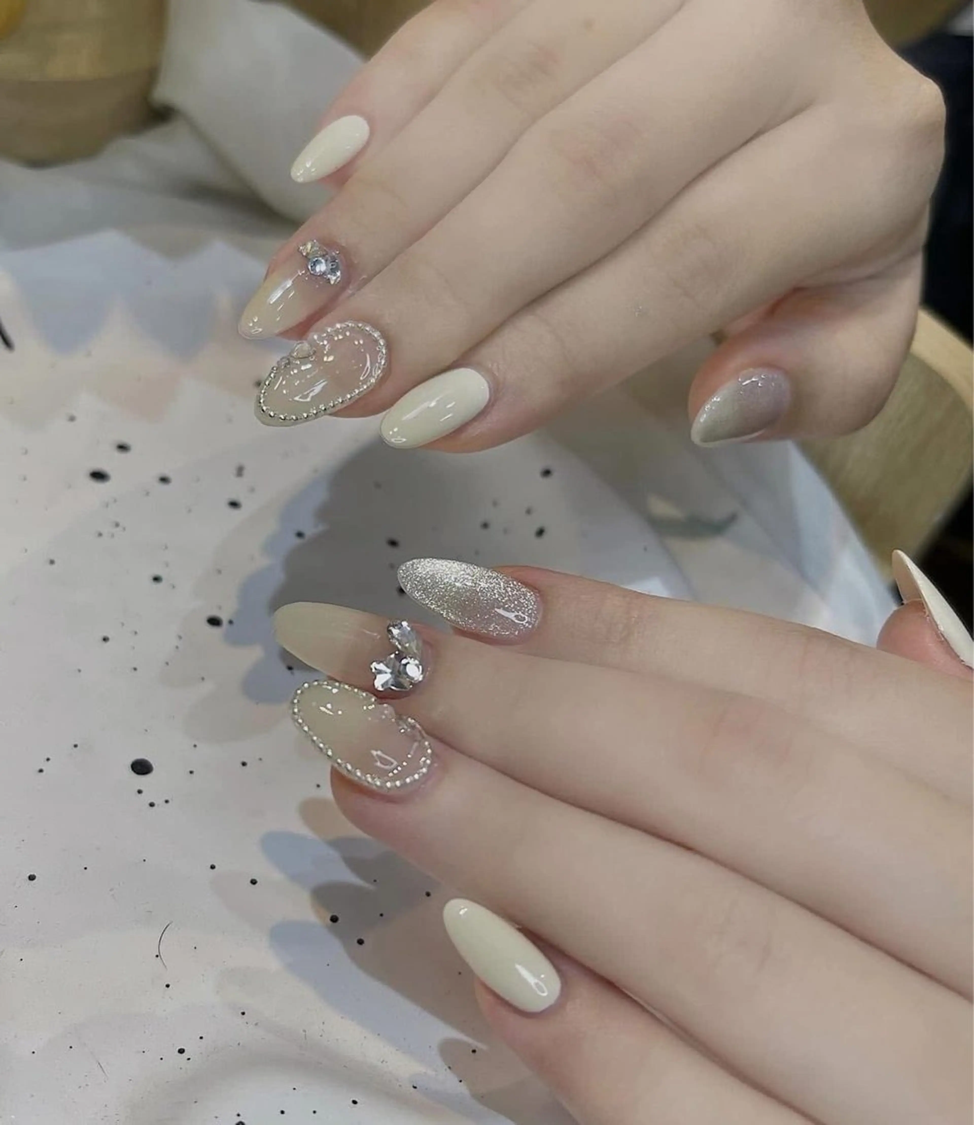 ネイル チークネイル フットネイル フレンチネイル グラデーション 韓国ネイル Yuki nail staffのネイルデザイン