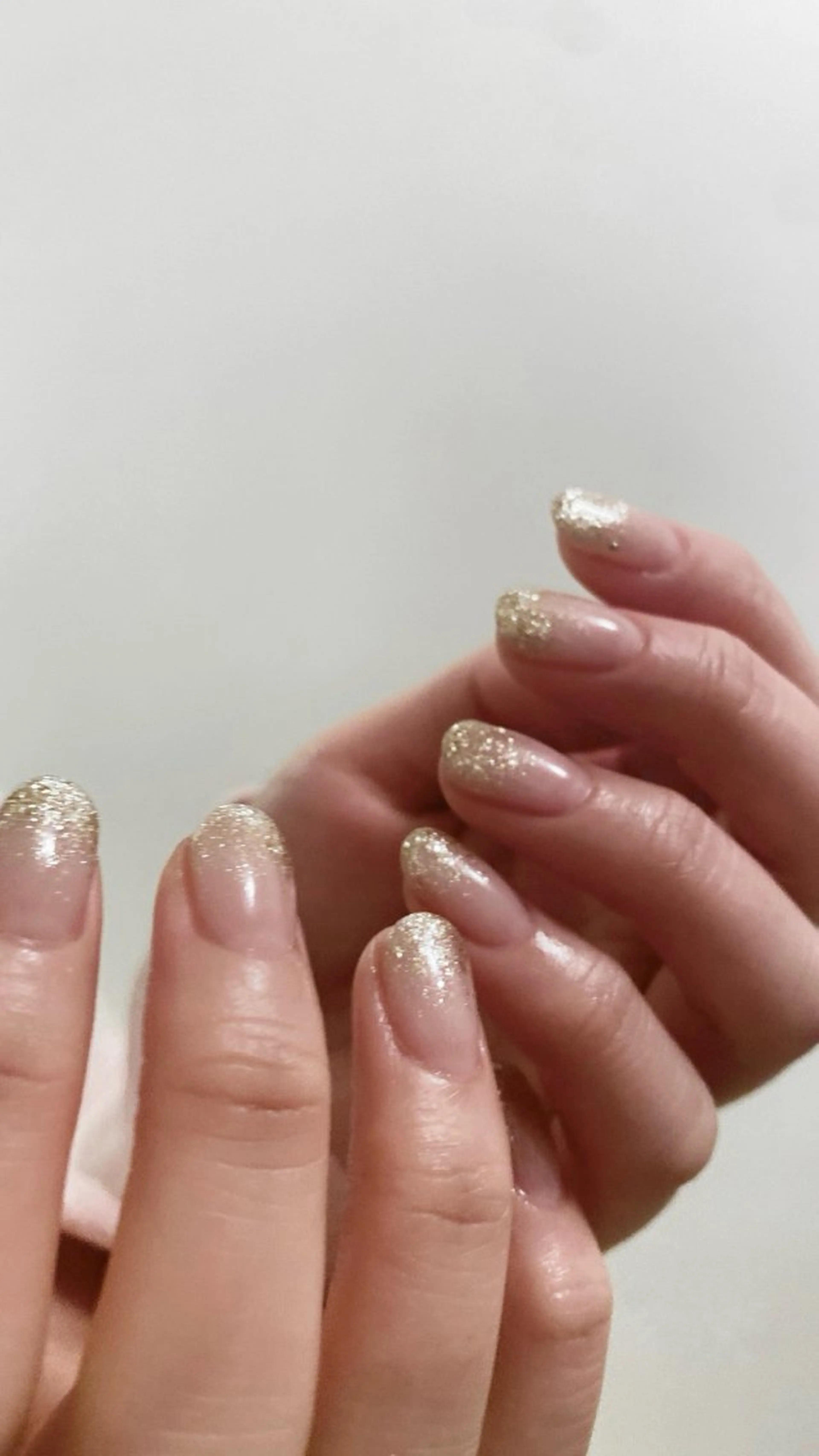 ネイル ラメ(グリッター) ワンカラーネイル joy souk shihoのネイルデザイン