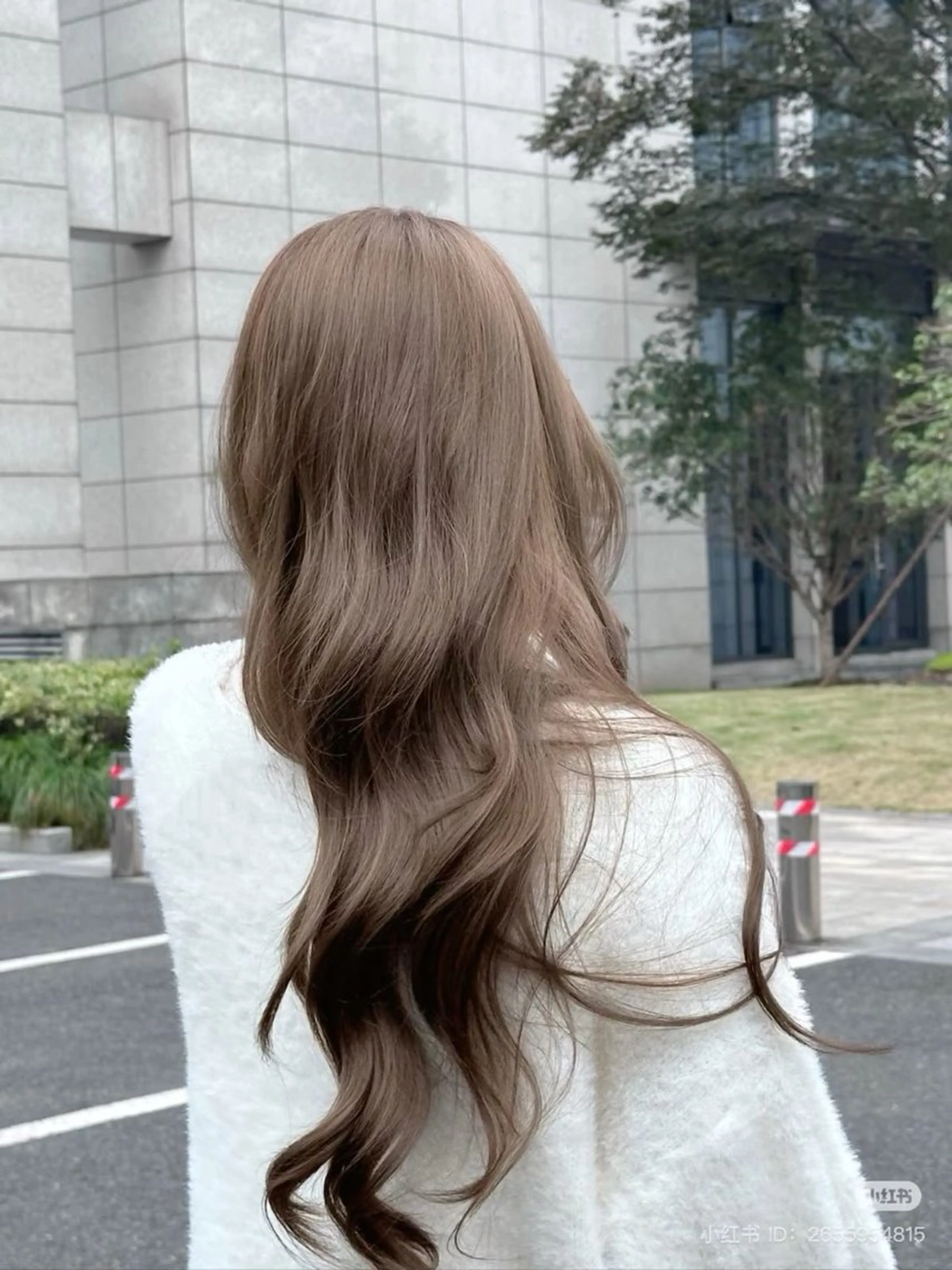 ロング カラー 🤍韓国大人っぽ ベージュMAI🤍のヘアスタイル