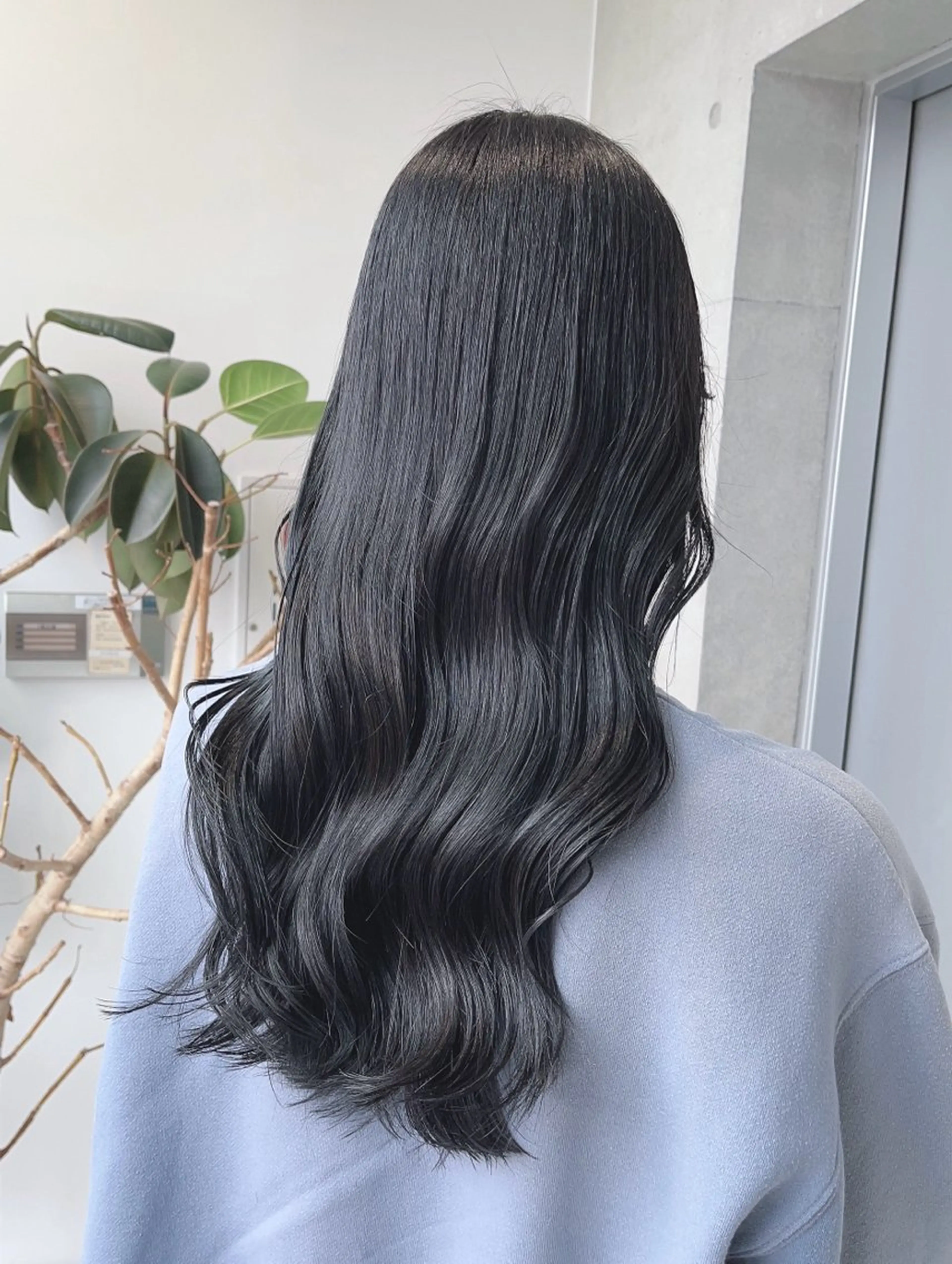 ロング カラー カット ヘアカラー トリートメント 🌫️大人韓国ヘア 🌫️naoyaのヘアスタイル