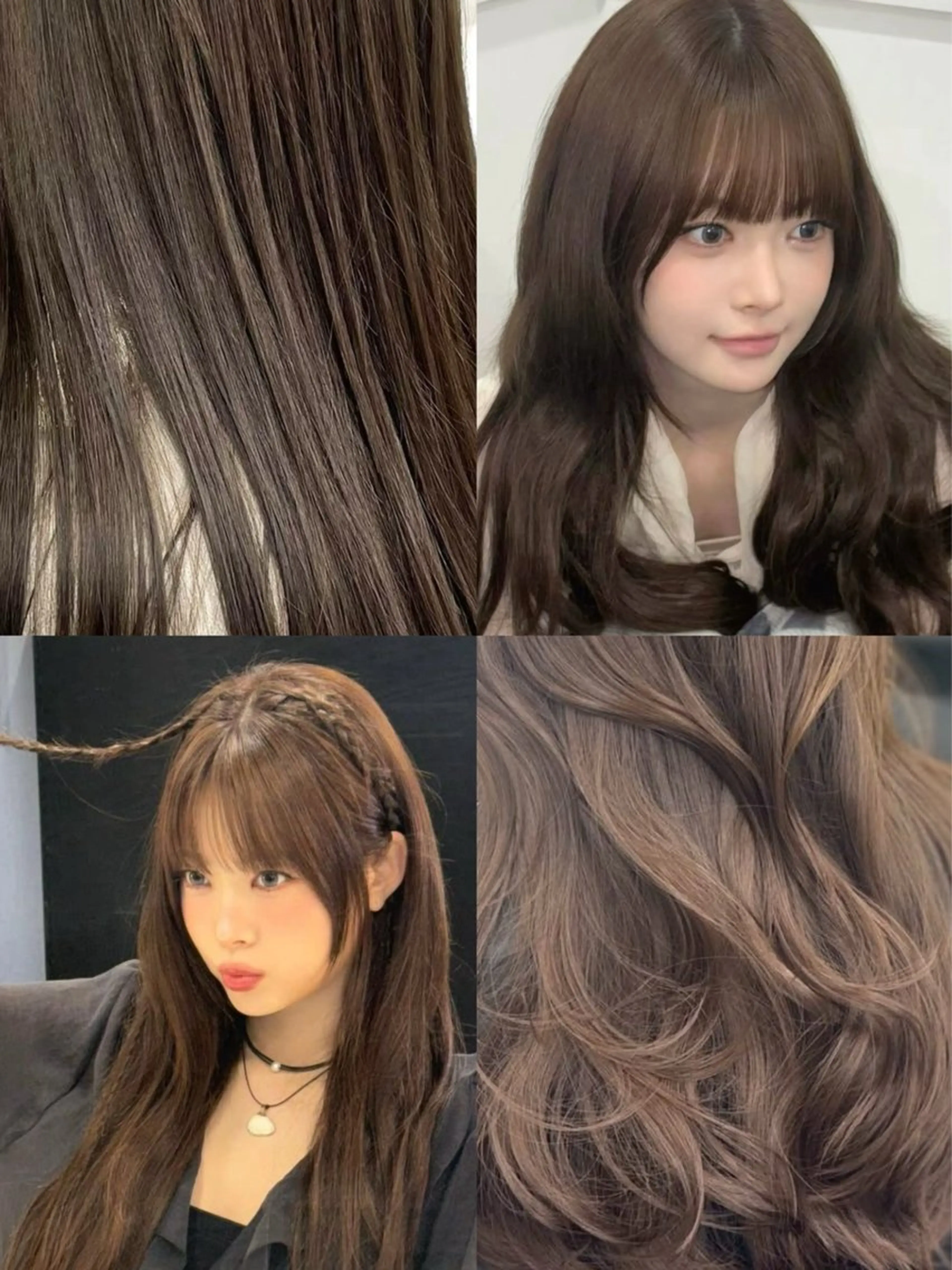 カラー 透明感🫧韓国 🫧hana🫧のヘアスタイル