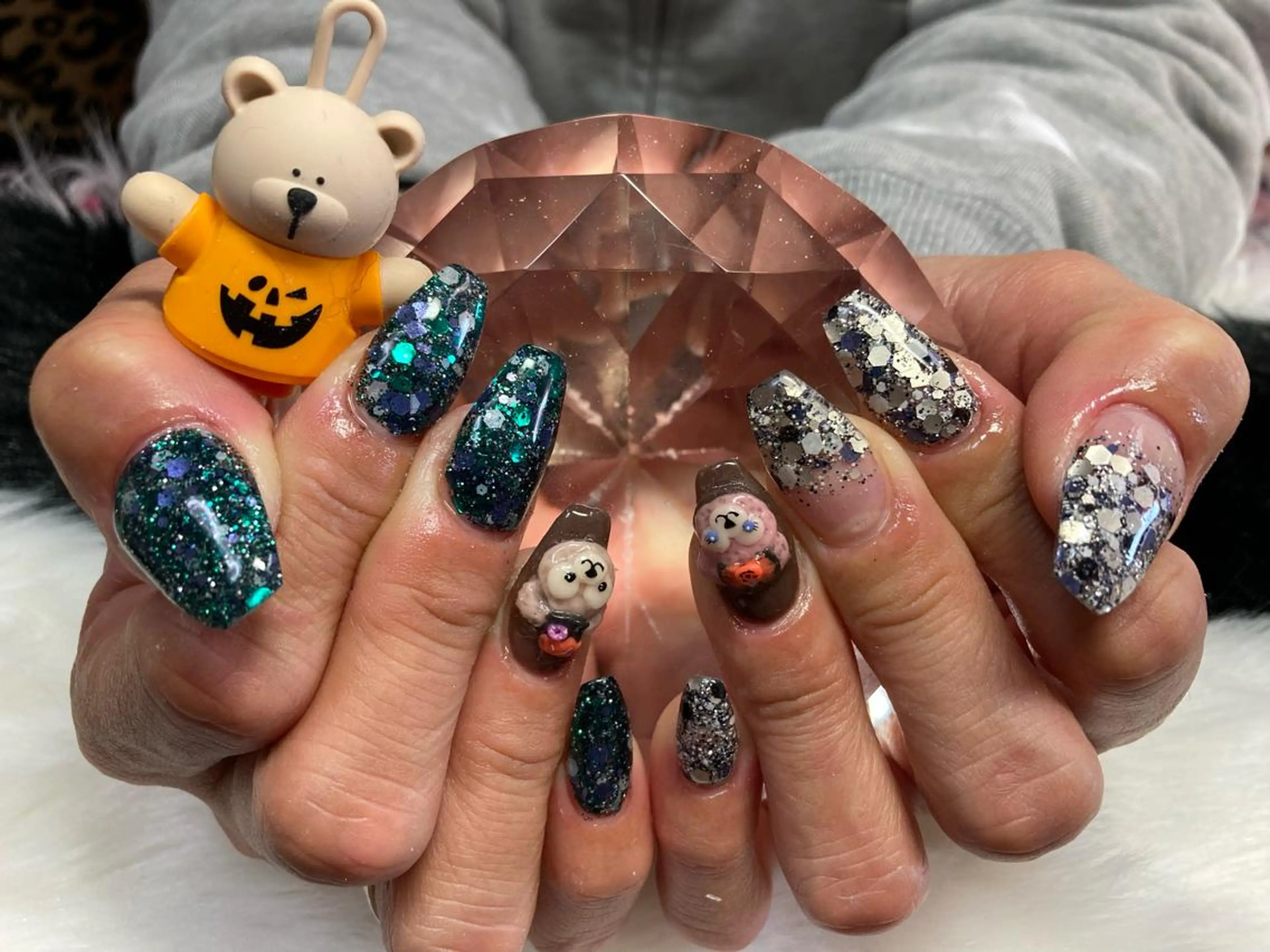 セミロング ネイル スカルプネイル nail yukkoのネイルデザイン