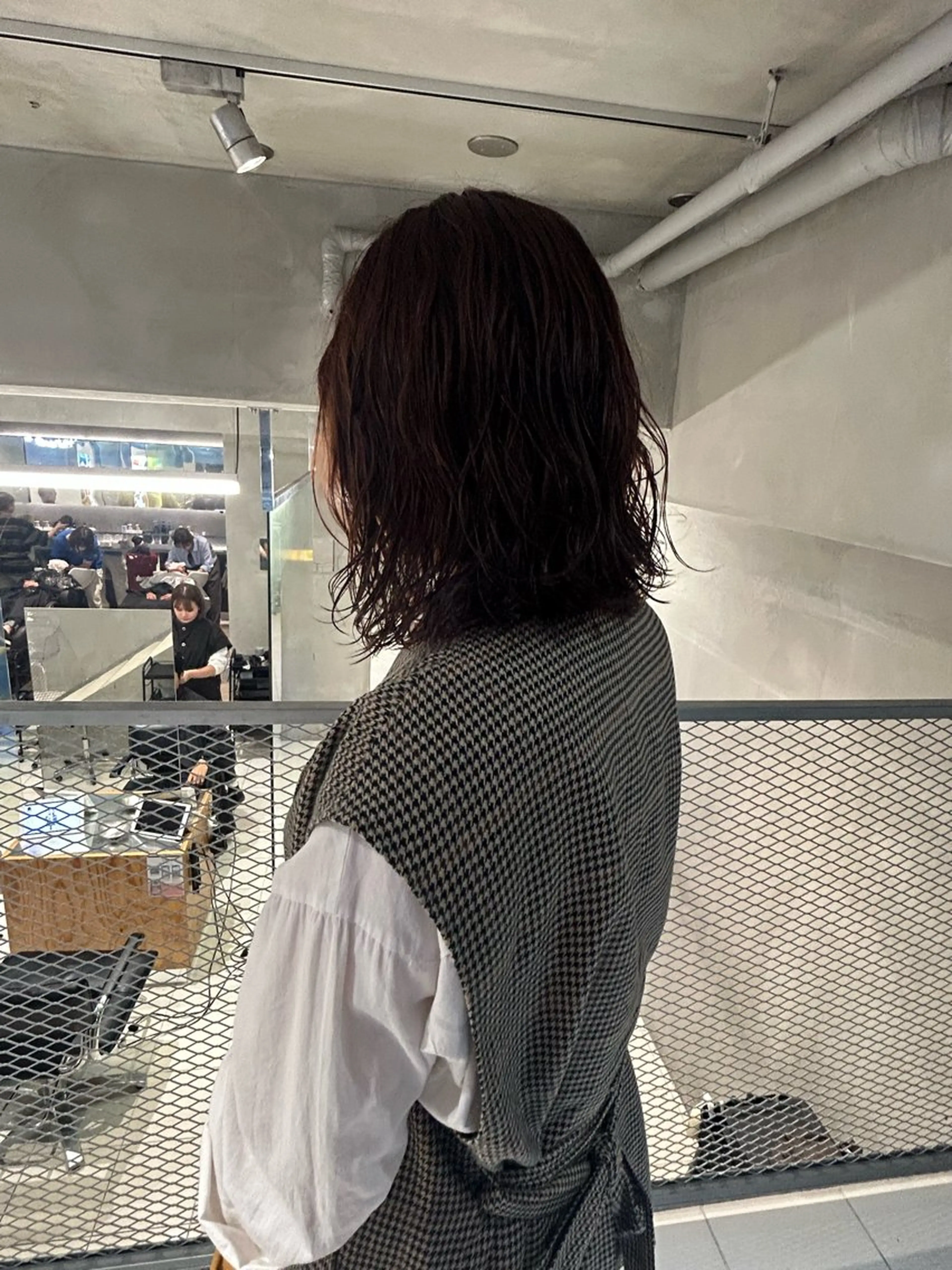 ミディアム カラー ブラウンカラー カット ヘアカラー トリートメント 透明感カラー🫧 nanohaのヘアスタイル