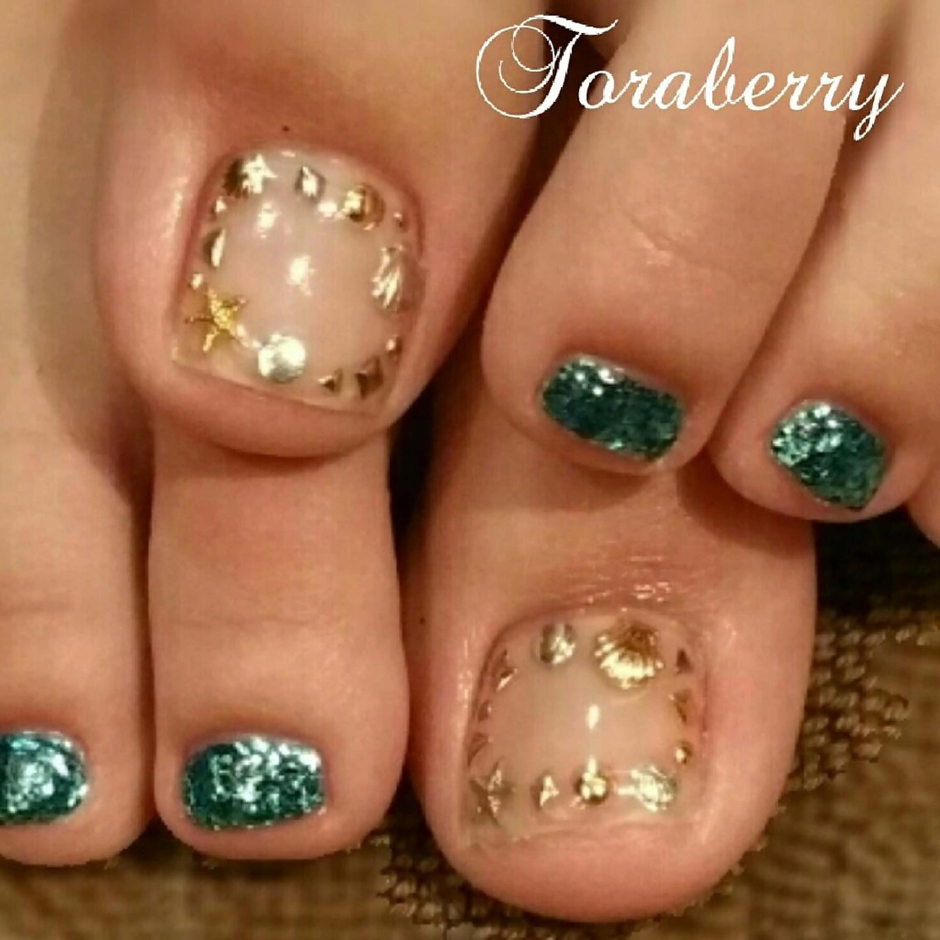 ネイル フットネイル ジェルネイル シンプルネイル ネイリスト なつみのネイルデザイン