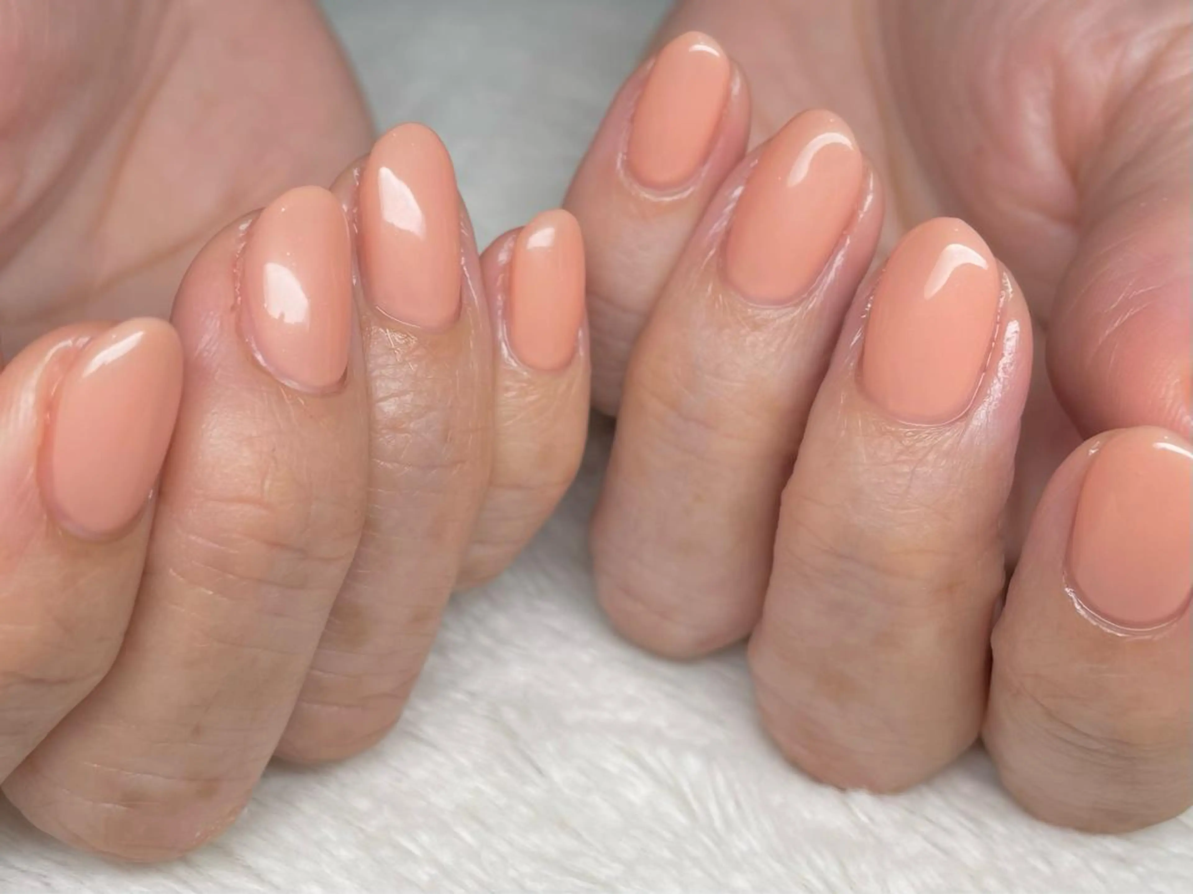 ネイル ワンカラーネイル riri-nail Rie Endoのネイルデザイン