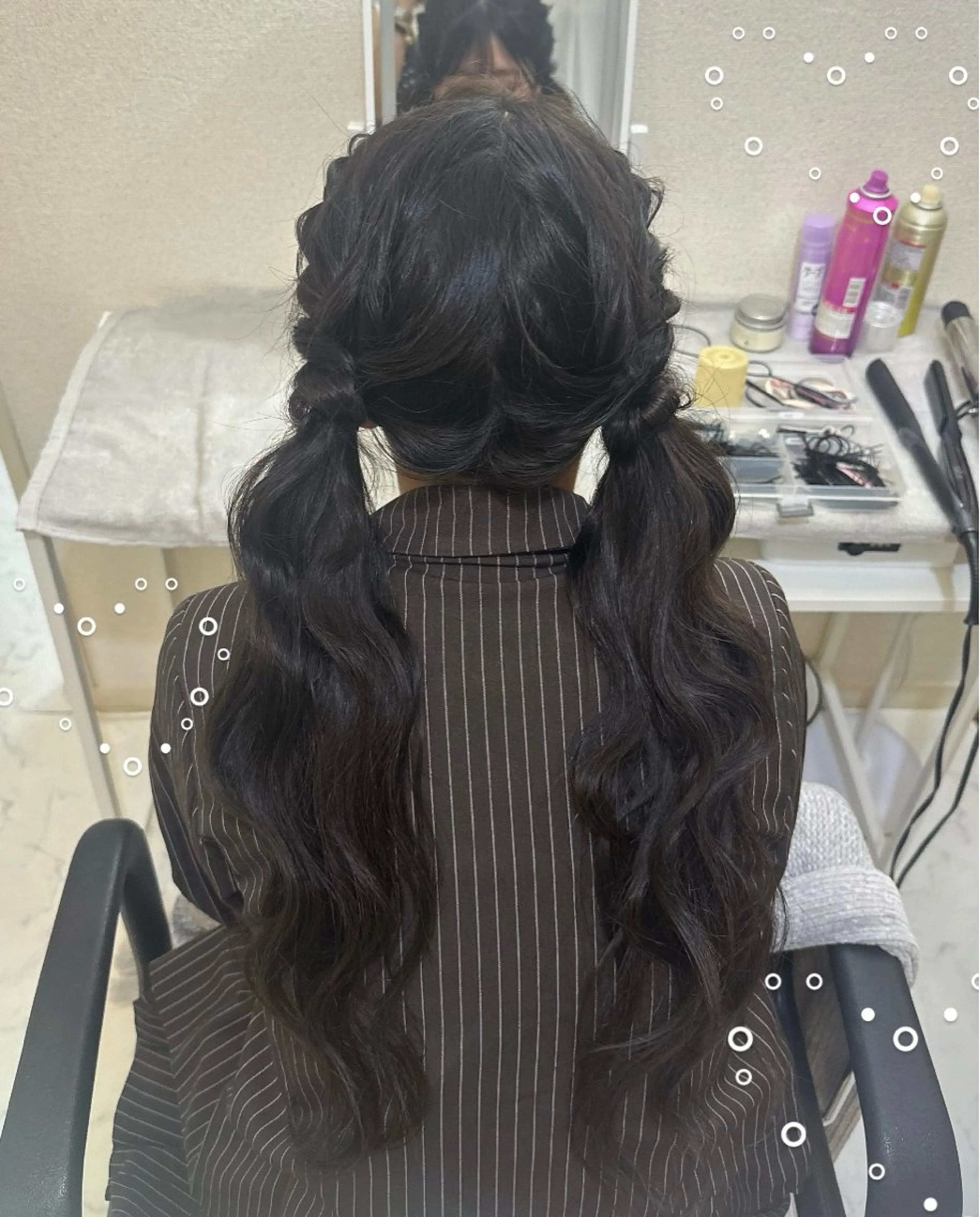 【4月11.22.26日限定】✨二次会・推し活・ライブ前ヘアセット✨の写真