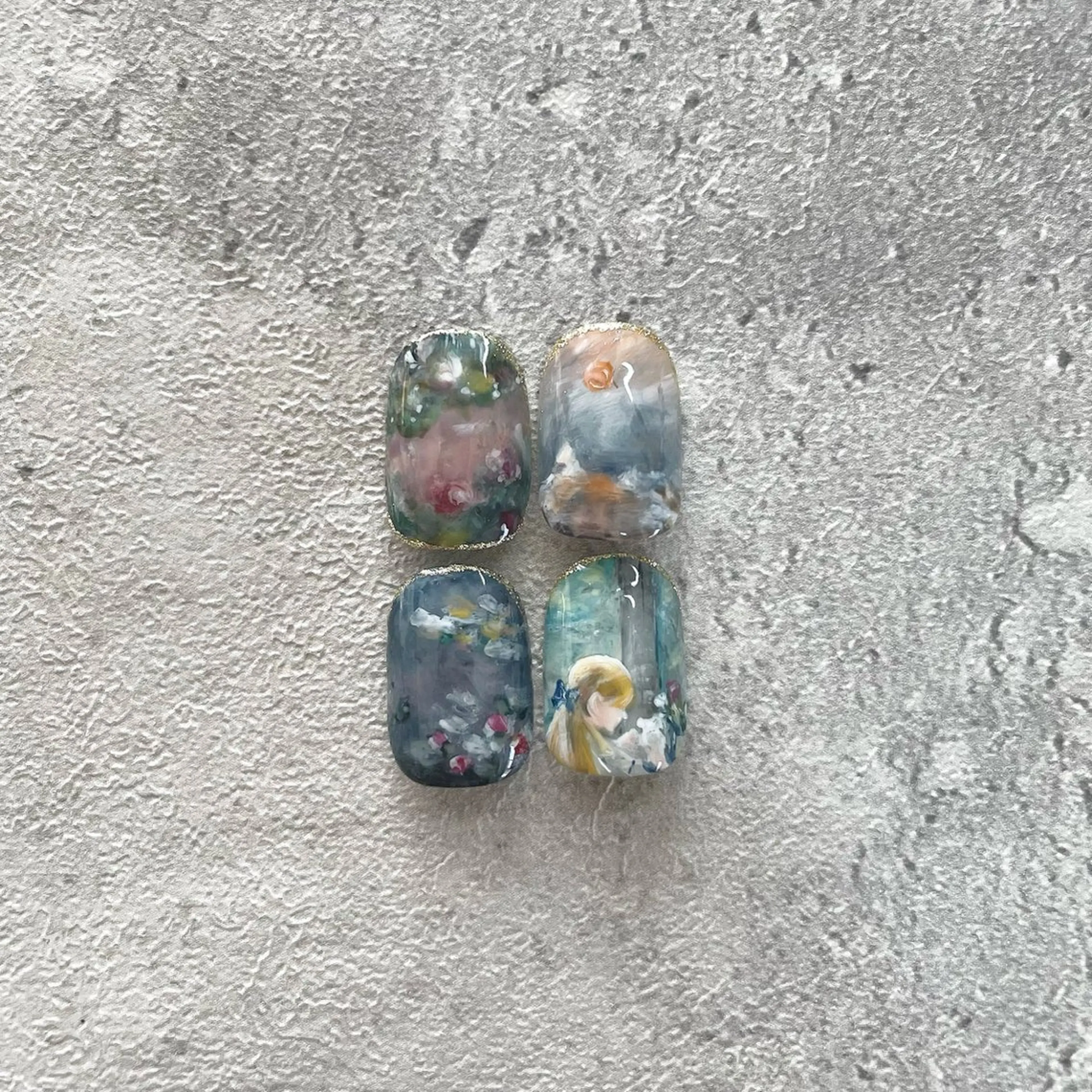 ネイル 東 千夏のネイルデザイン