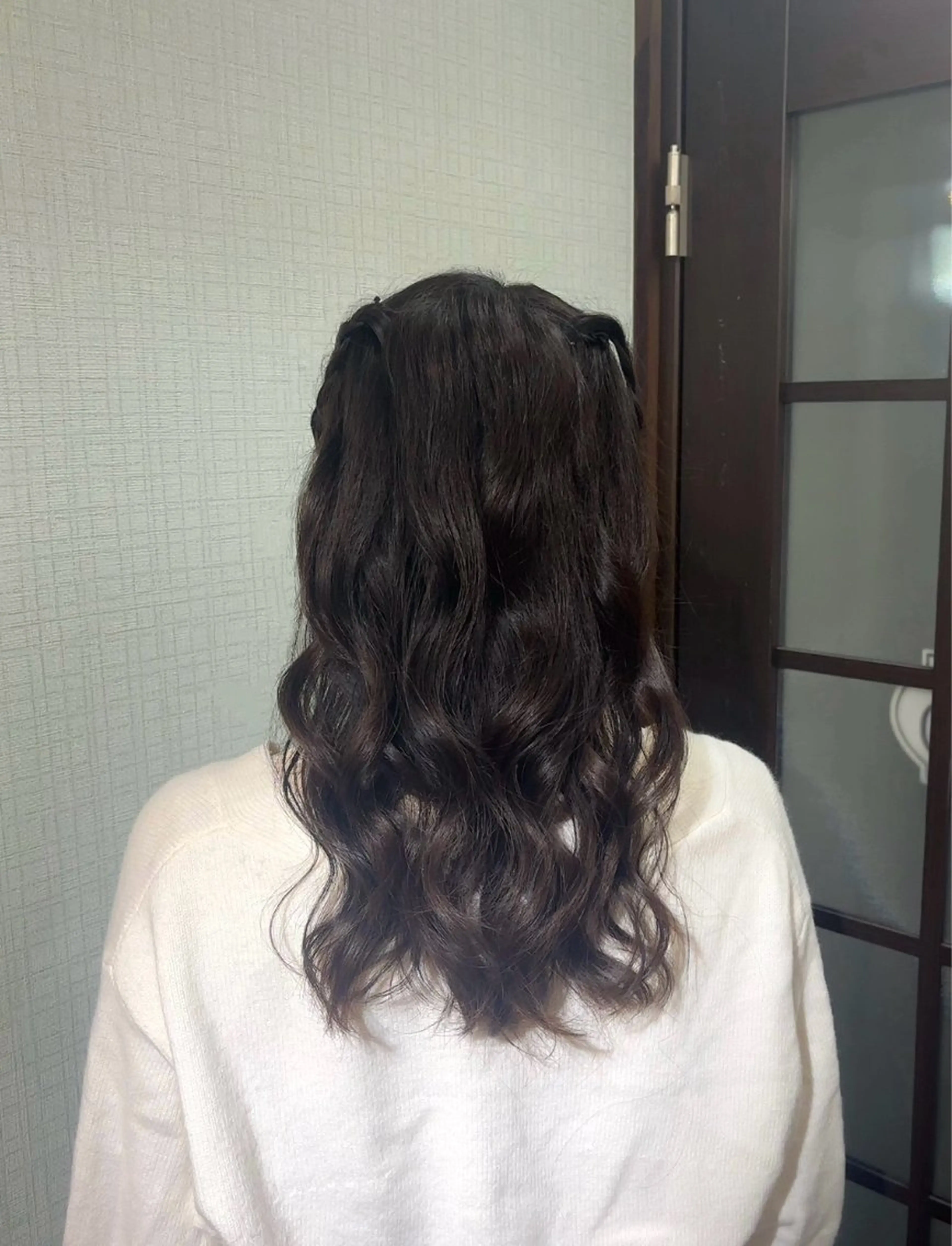 ロング ヘアアレンジ ココシャル miranoのヘアスタイル