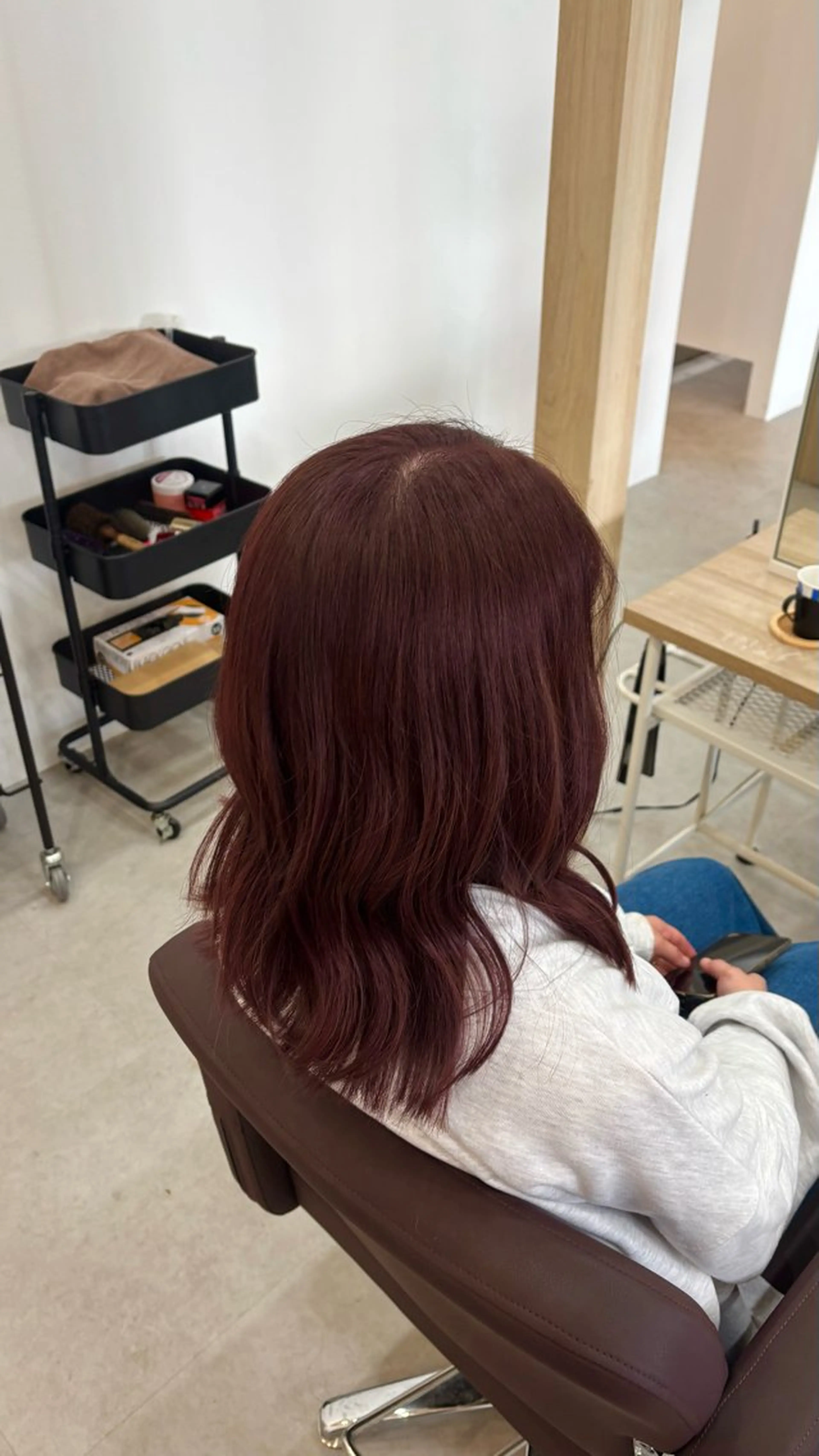 ミディアム カラー ヘアカラー Agu. / KAEDEのヘアスタイル