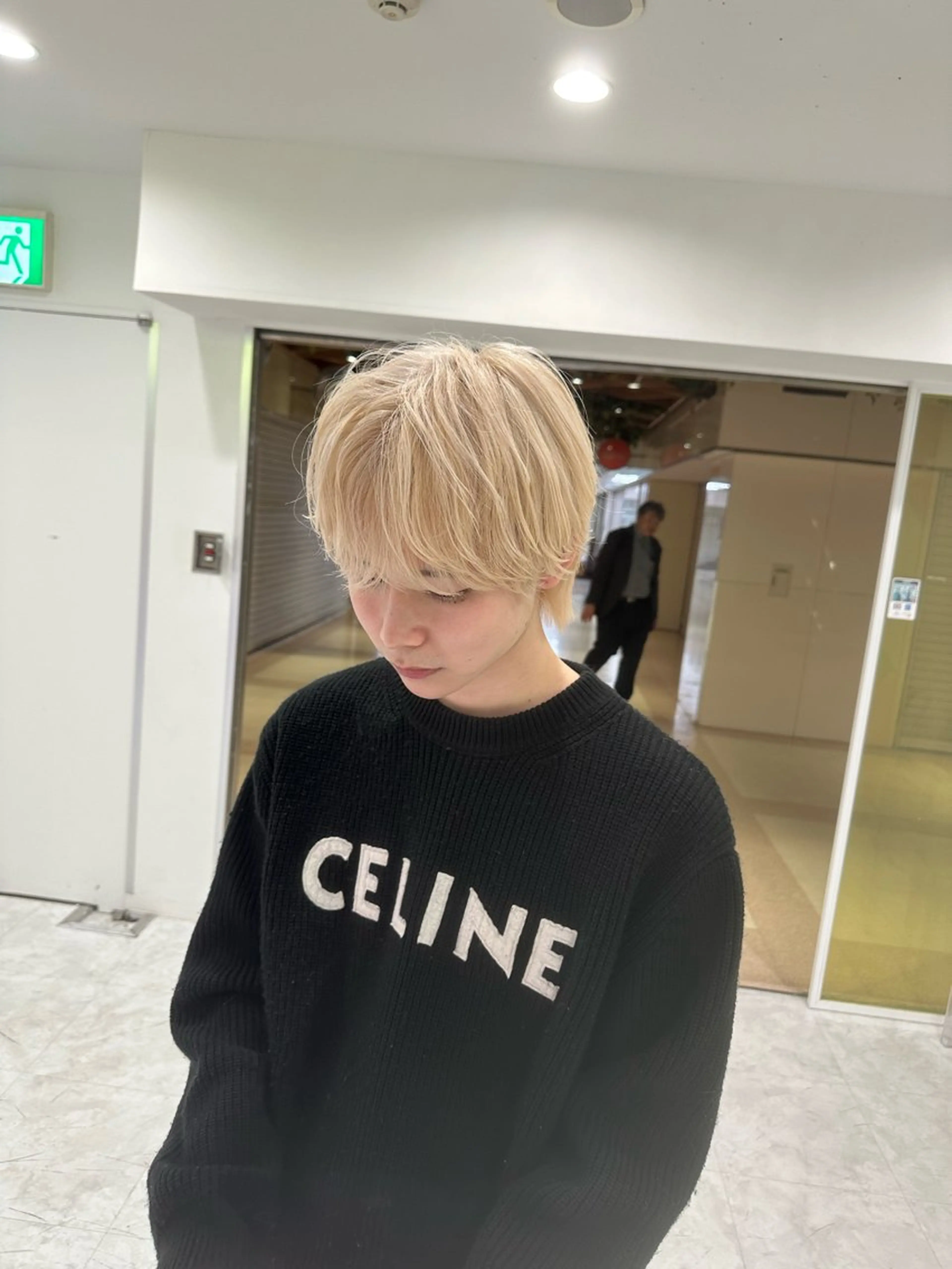 カラー メンズ メンズハイトーン ハイトーンカラー カット ヘアカラー 渋谷/透明感カラー /半個室/こうめいのヘアスタイル