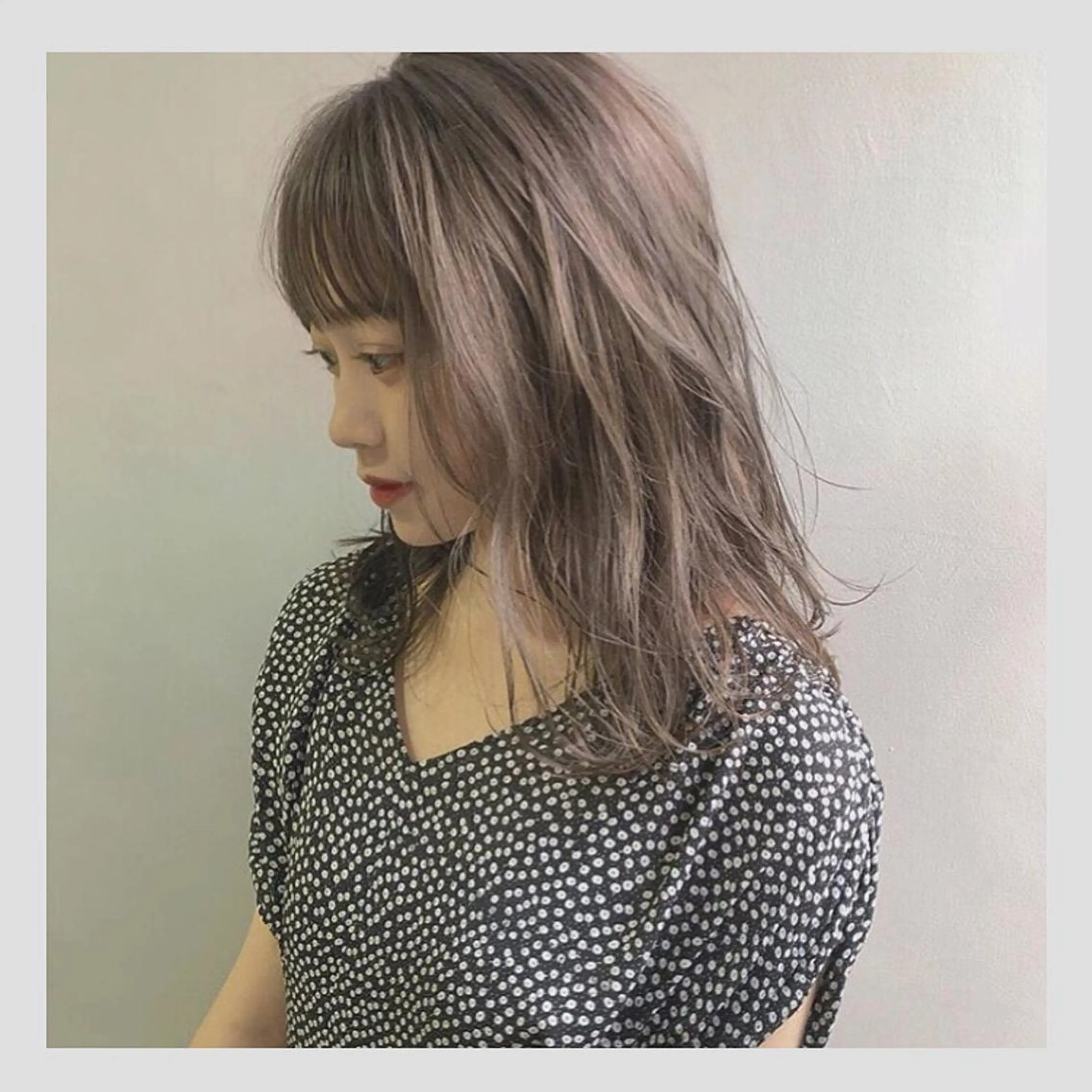 カラー ベージュカラー ブリーチ ケアブリーチ ハイトーンカラー 当日予約大歓迎💗 依田瑞希のヘアスタイル