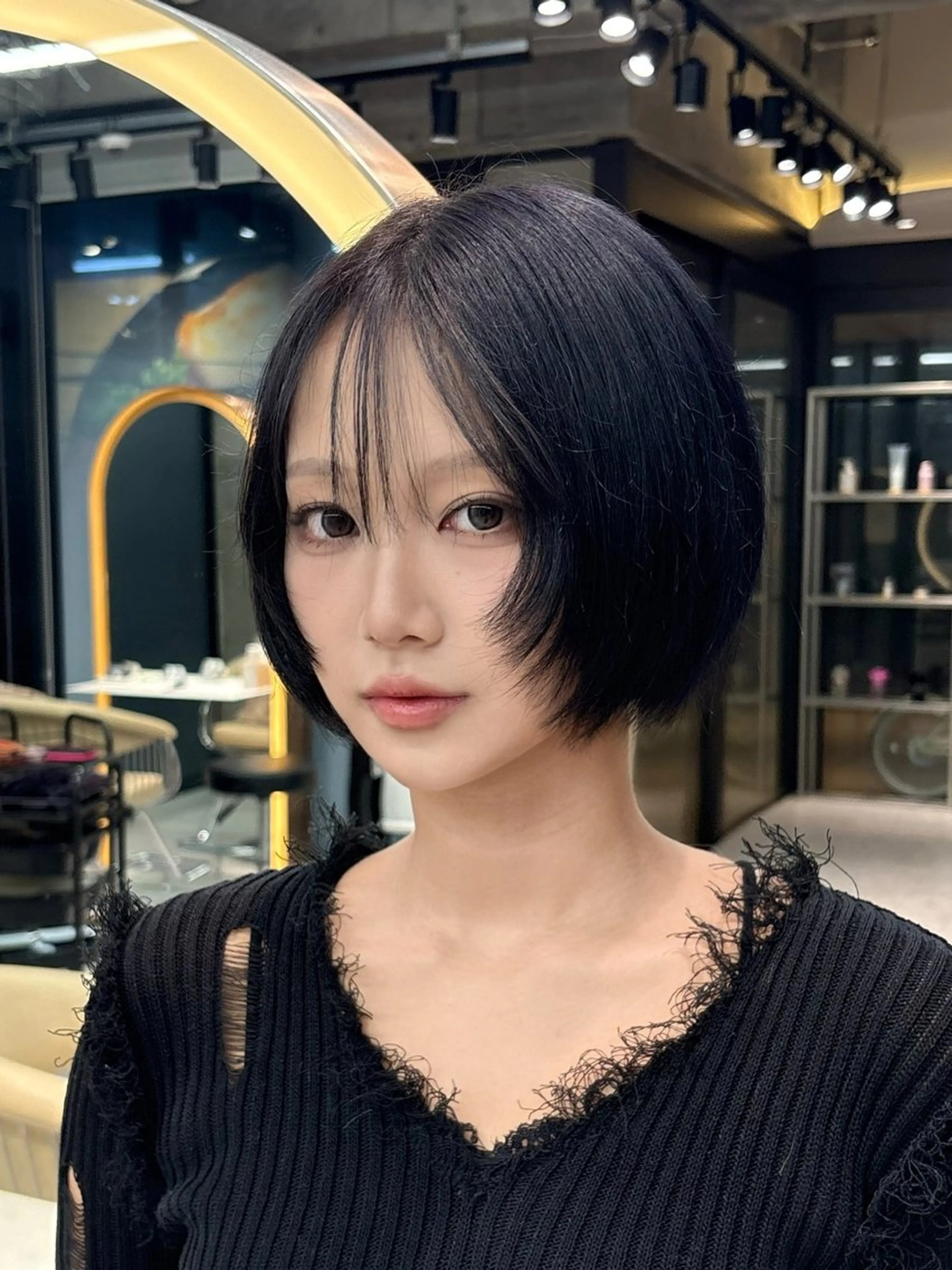 ショート カラー ヘアカラー toco.⋆𝜗𝜚 /  天神美容師のヘアスタイル