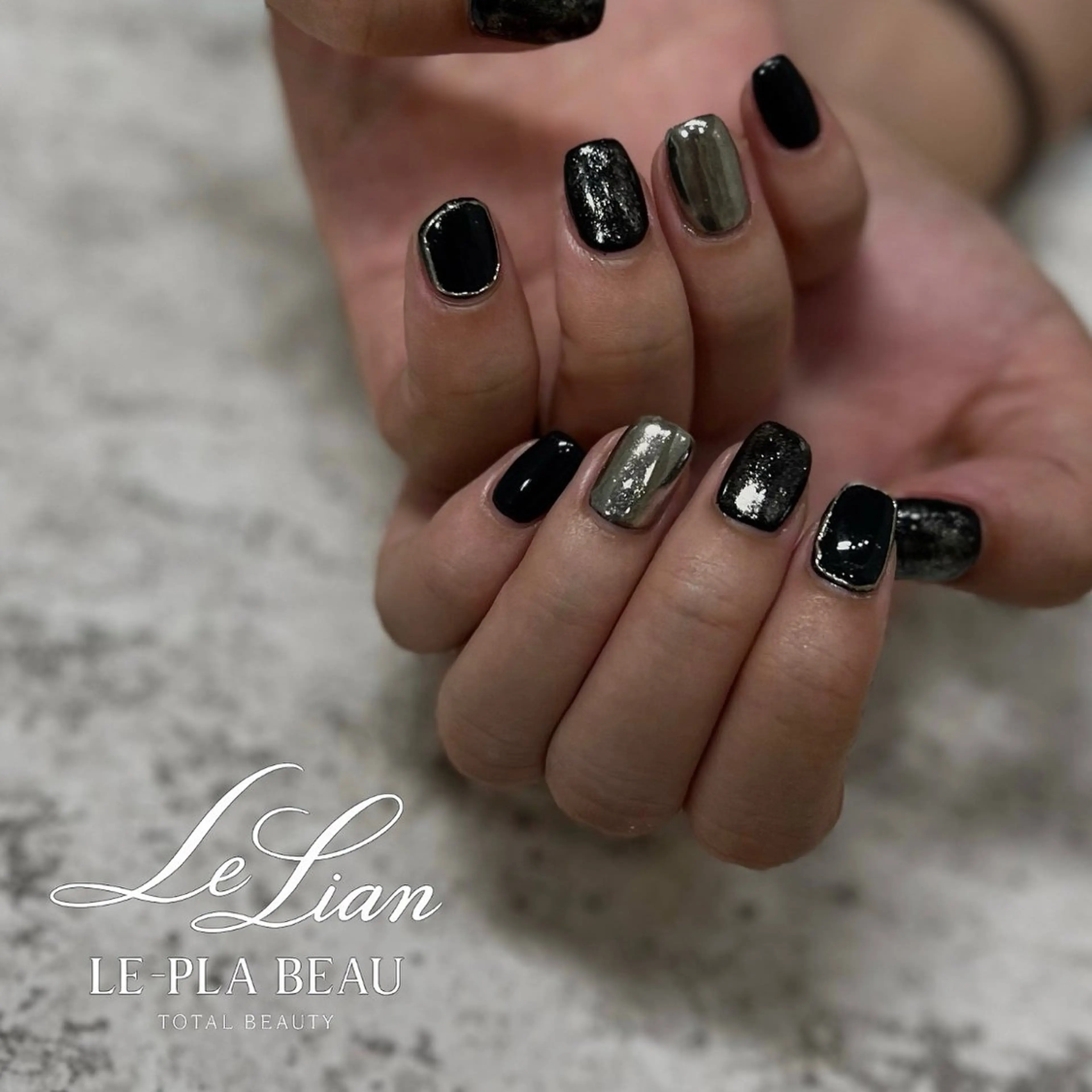 ネイル Lelian稲荷口 山田将也のネイルデザイン