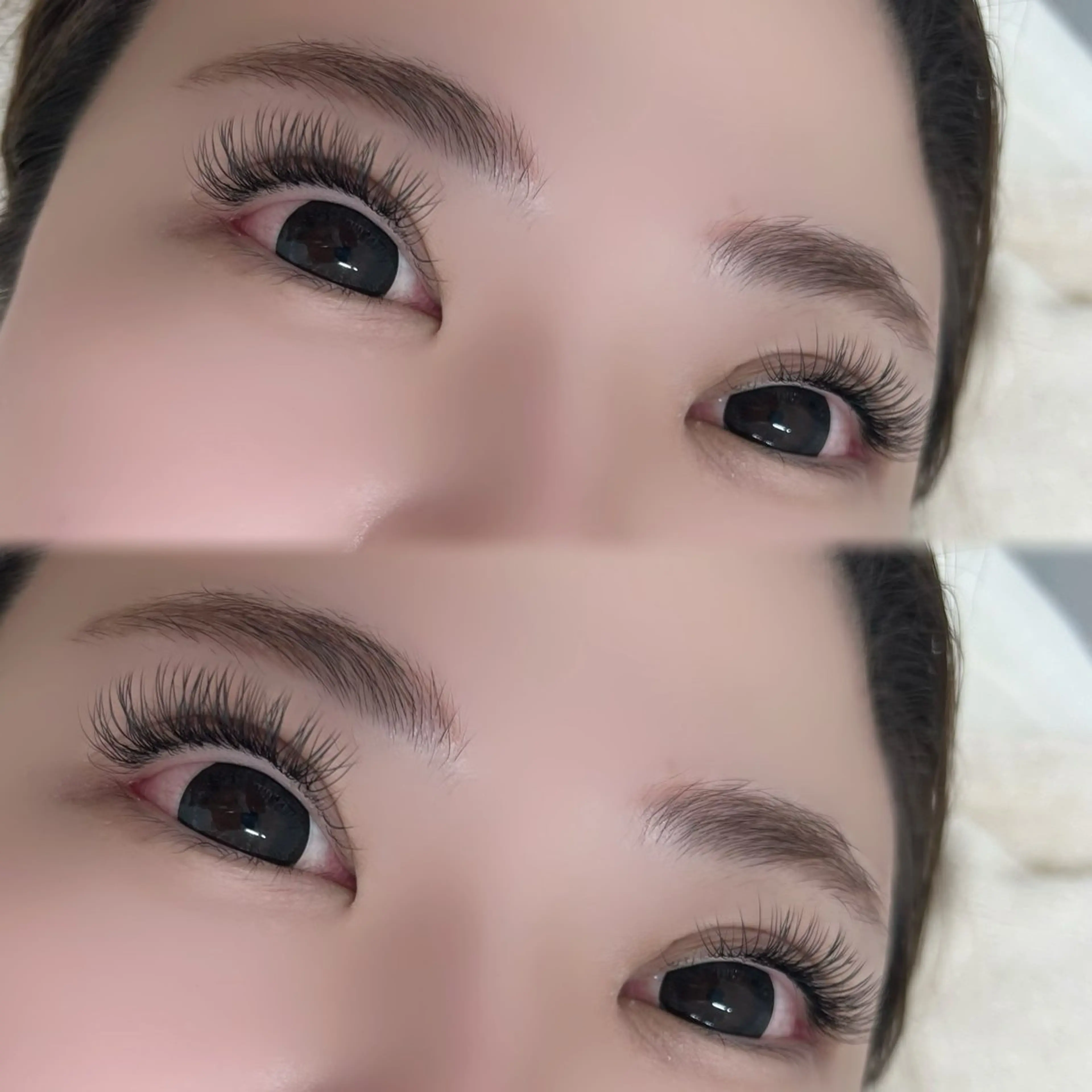 マツエク・マツパ フラットラッシュ マツエク アトリエ AIHA 京橋店のマツエク・マツパデザイン