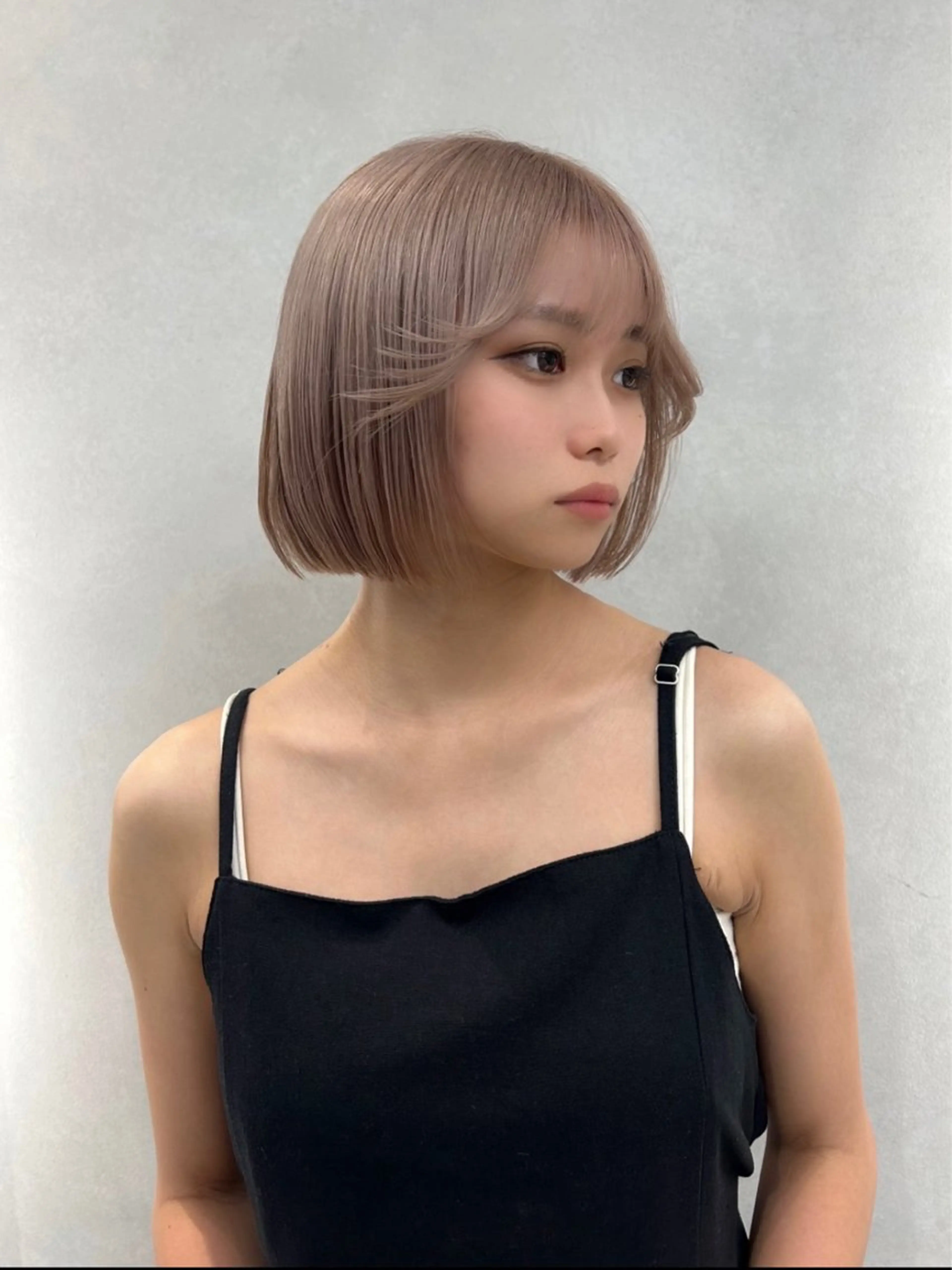 ショート カラー 卒業式ヘアセット🎀 ヘアアレンジのヘアスタイル