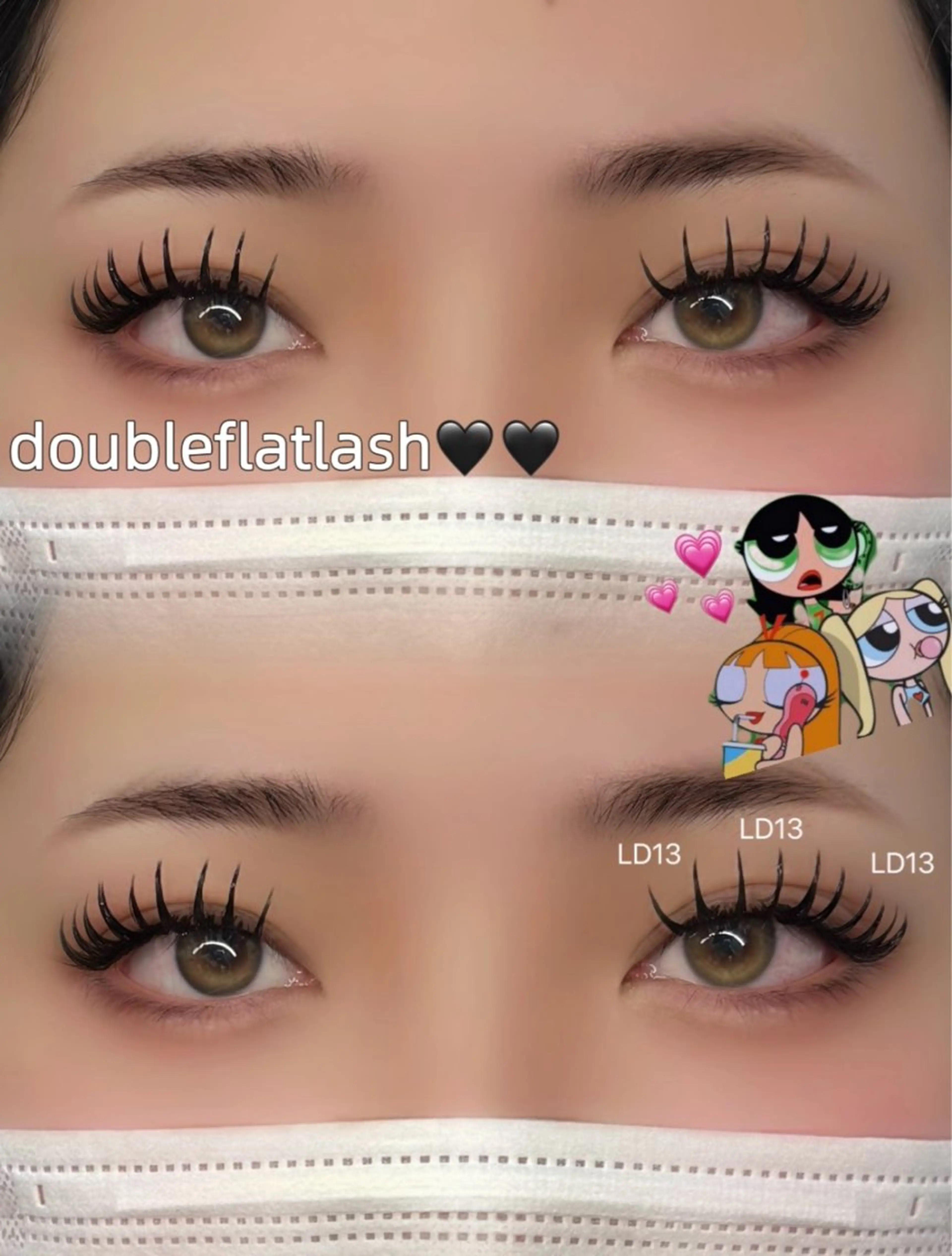 マツエク・マツパ マツエク 🥀𝑹𝑶𝑺𝑬 𝑪𝑨𝑹𝑨𝑻のマツエク・マツパデザイン