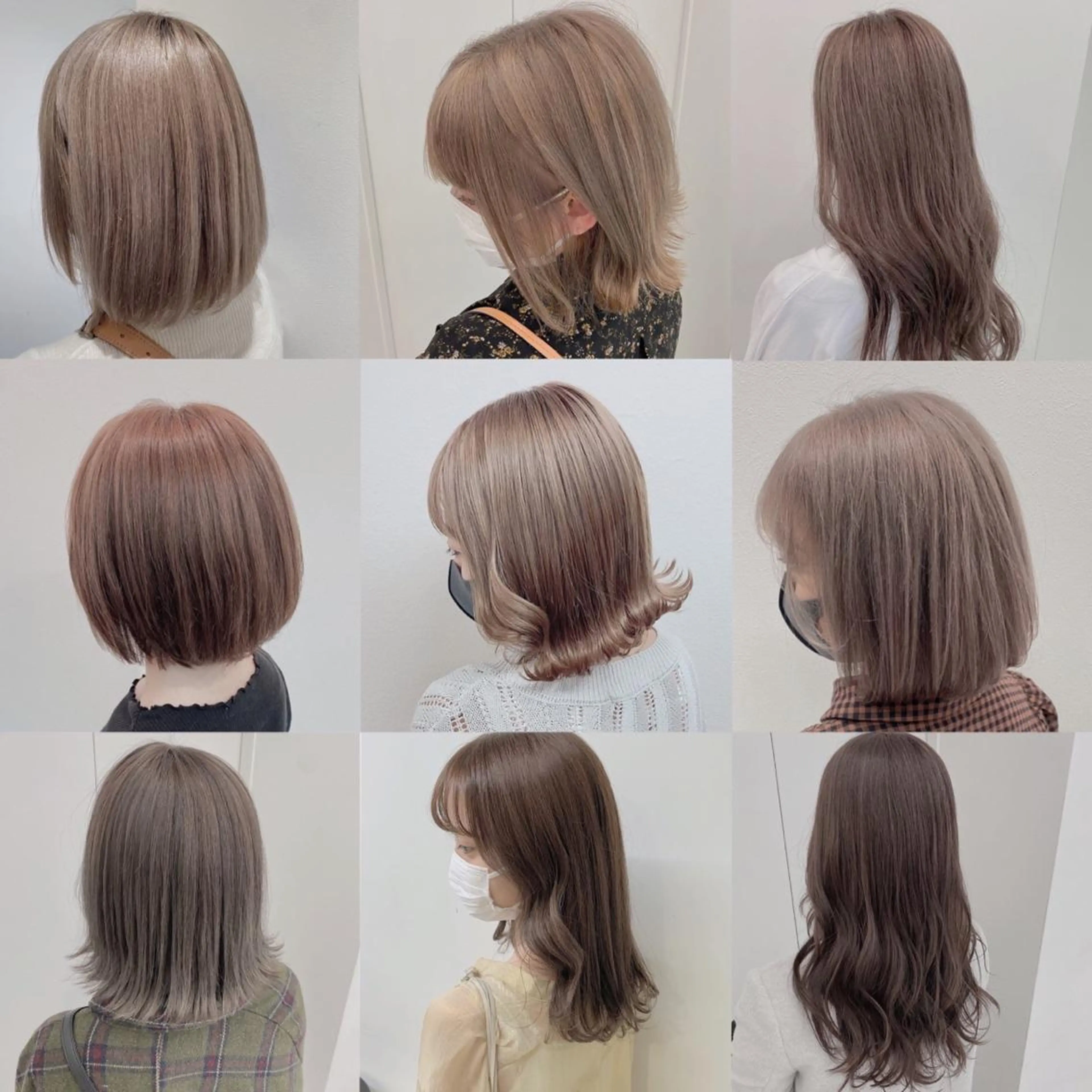 セミロング カラー ヘアアレンジ メンズ キッズ ネイル マツエク・マツパ 💕トレンドうる艶髪 💕TUNE銀座のヘアスタイル