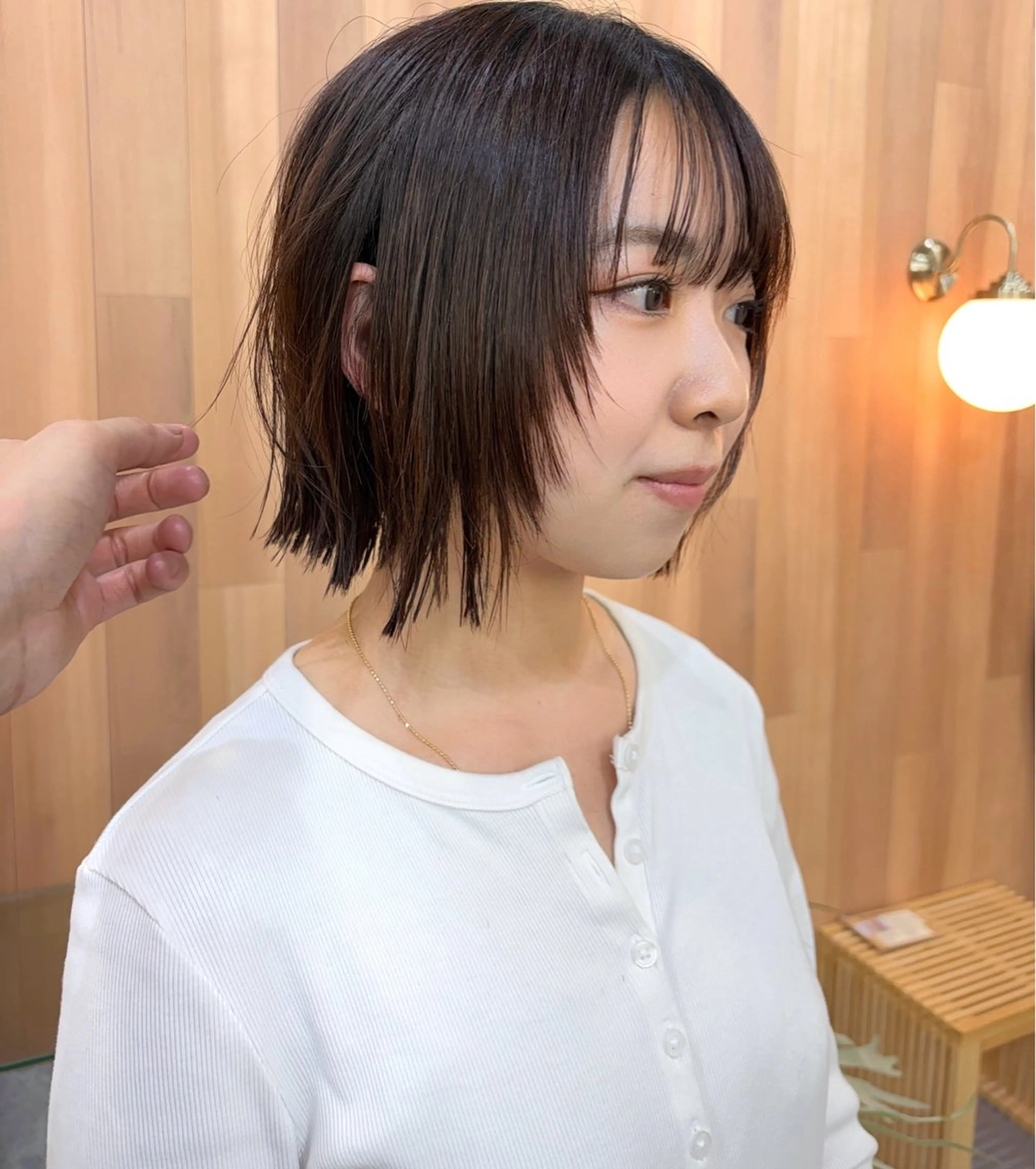 ショート ボブ ハイライト 髪質改善 ショートヘア 縮毛矯正 【透明感ナチュラル】 ゆうせいのヘアスタイル