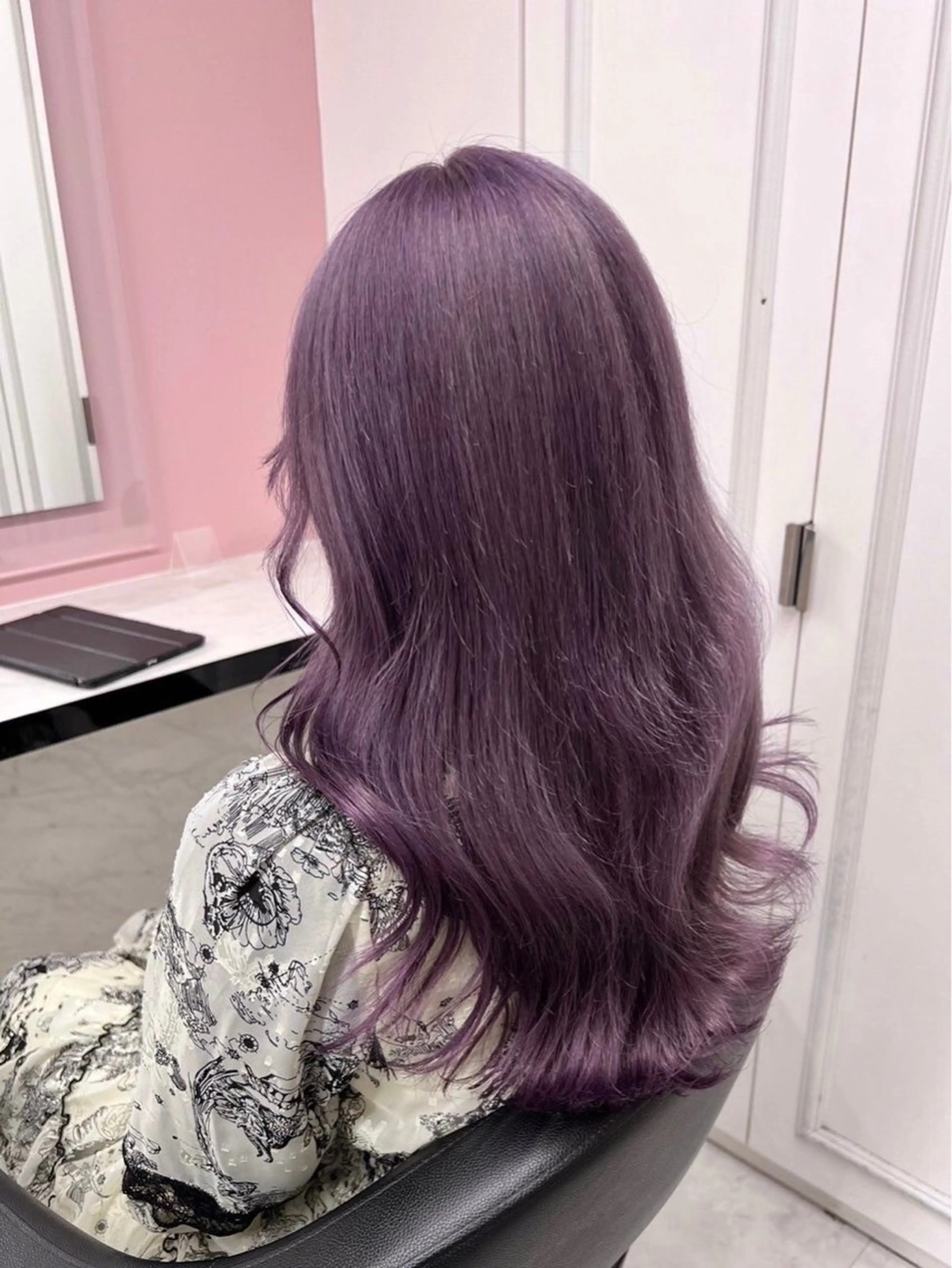 ロング カラー ヘアアレンジ えびけん/色落ちまで 可愛い♥️のヘアスタイル