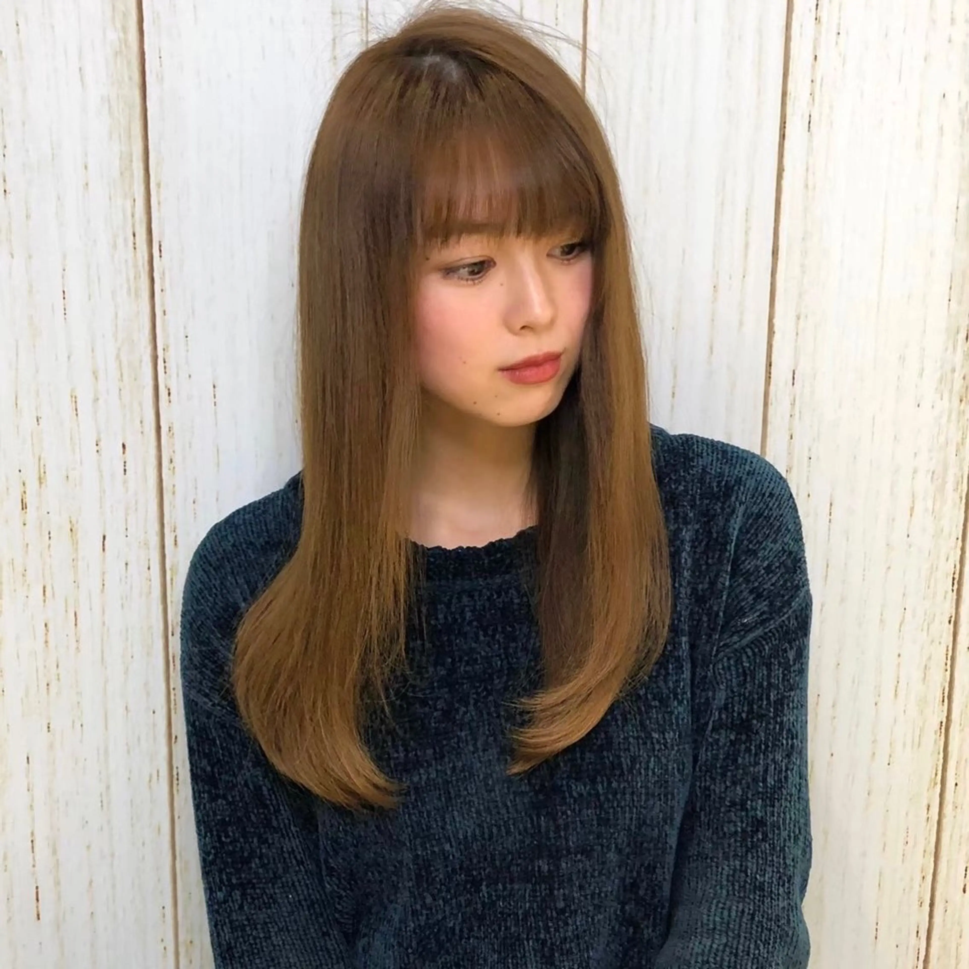 ロング 髪質改善 トリートメント 髪質改善/美髪/ 透明感カラー/ あきのヘアスタイル