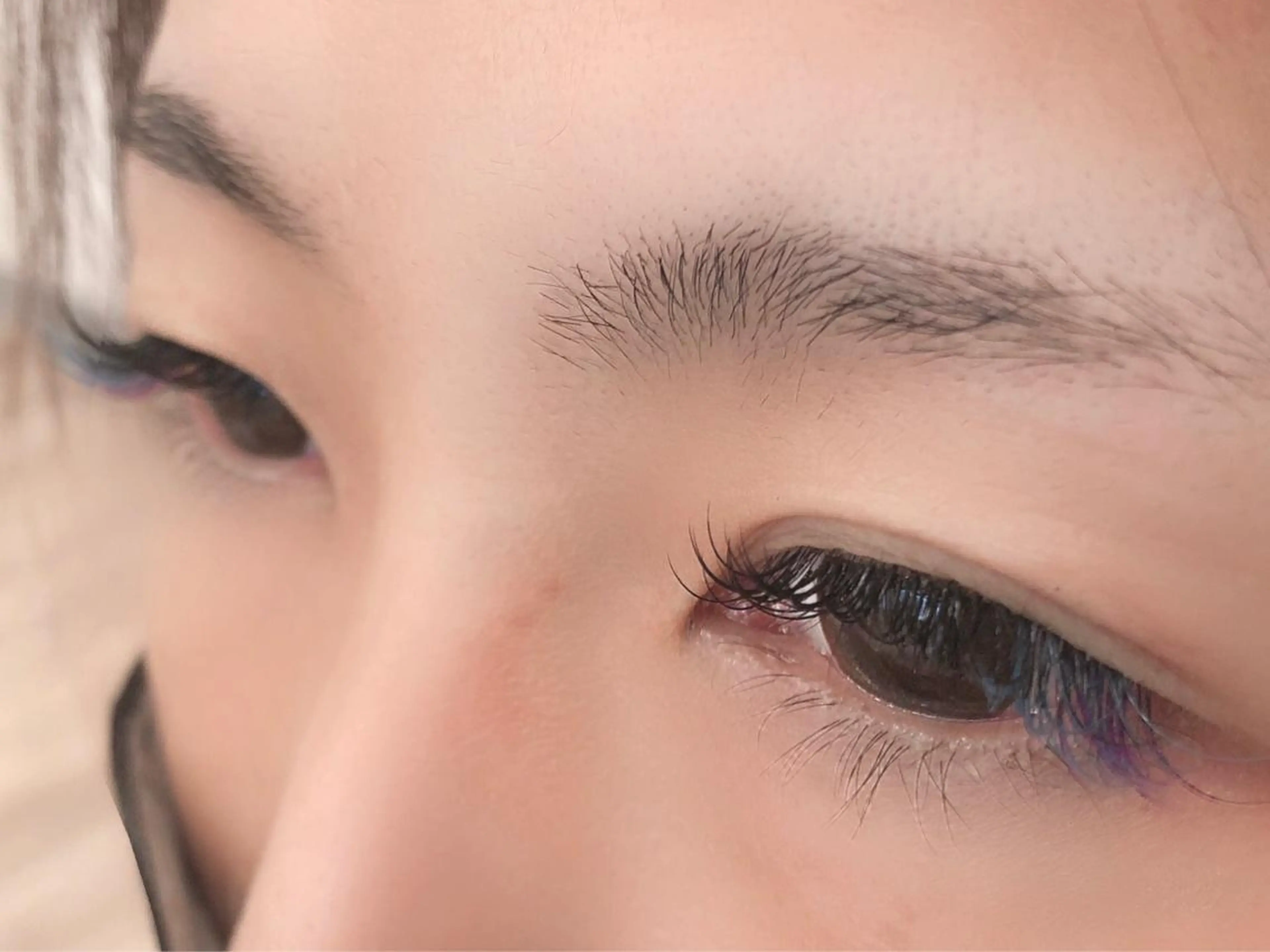 マツエク・マツパ ブラウンラッシュ カラーマツエク マツエク SINCERELY NAIL&eye豊田のマツエク・マツパデザイン