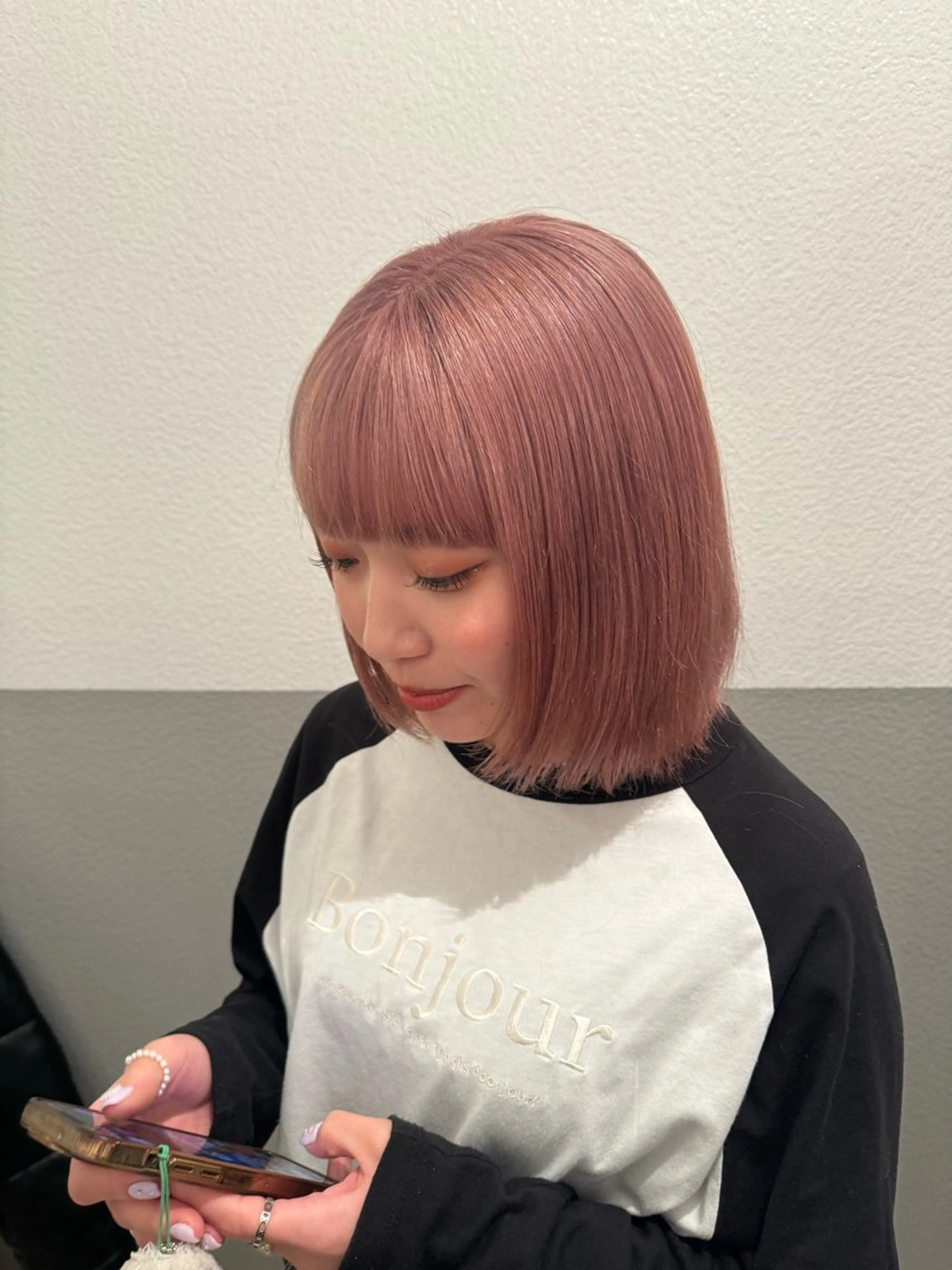 ショート カラー ヘアアレンジ 暖色💖ツヤ髪💖 masae🌼のヘアスタイル
