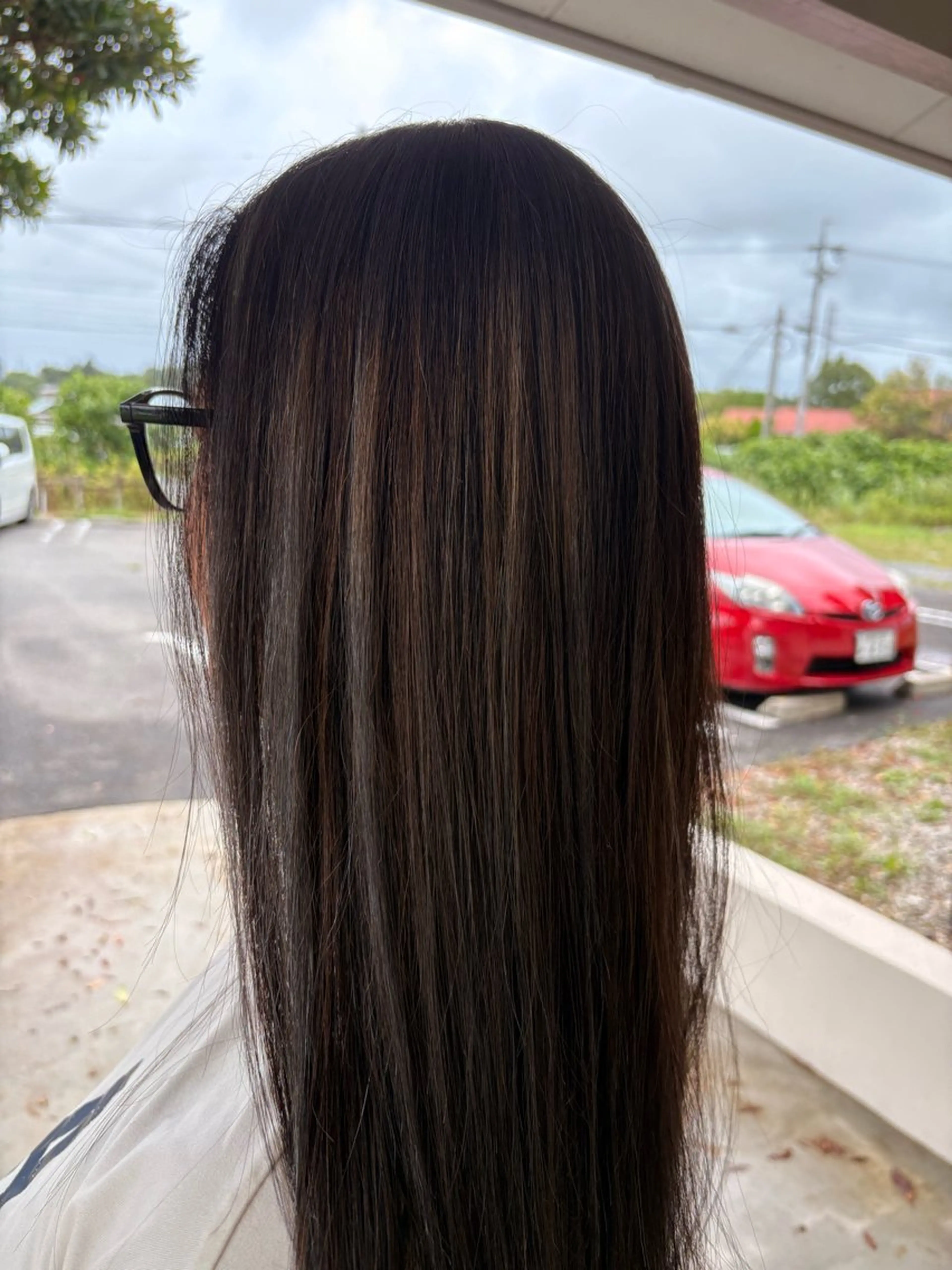 カラー ルプラボウ すぎやまみほのヘアスタイル