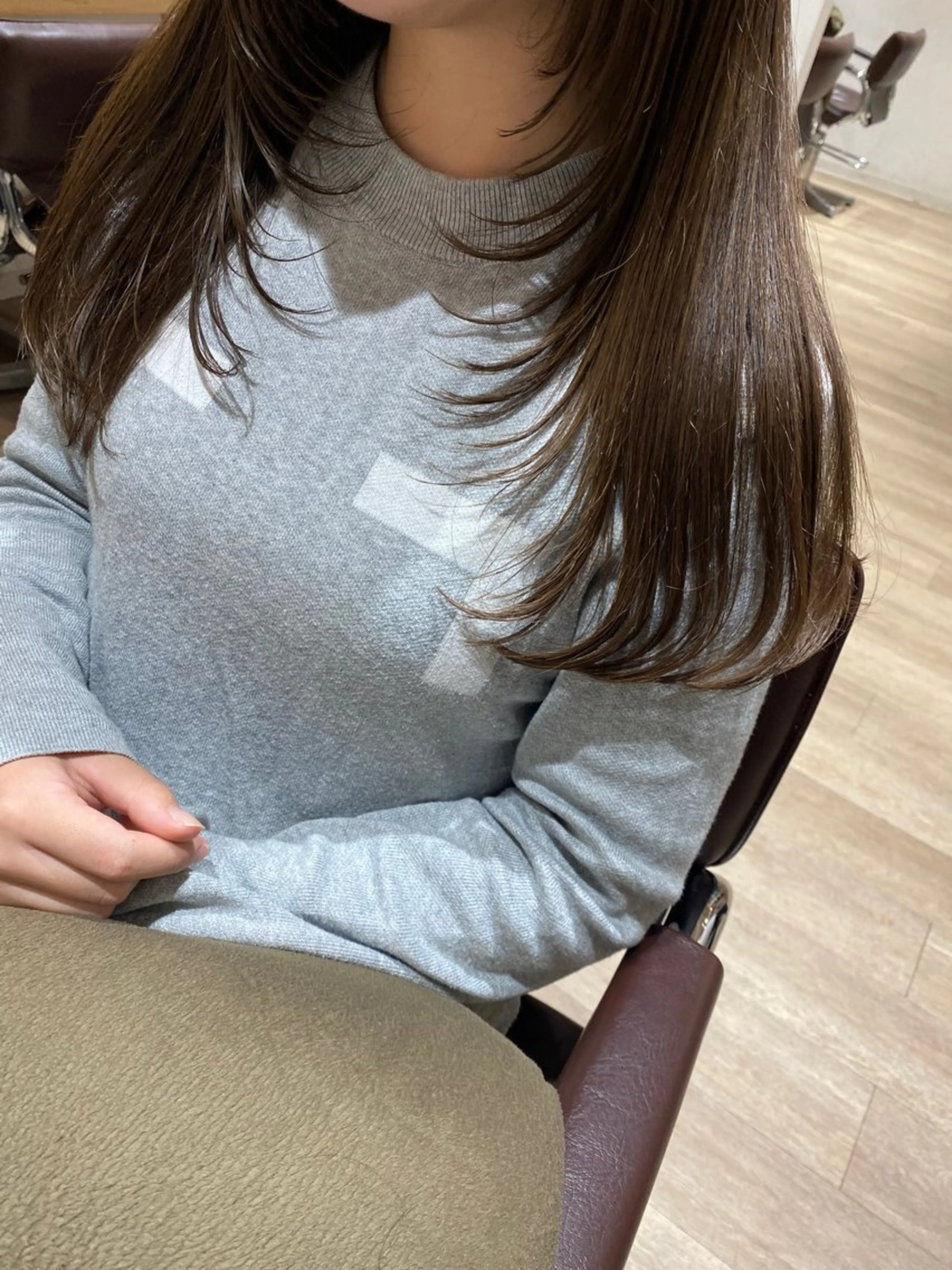 ロング ハイレイヤー レイヤーカット ロング Hope's by  diar所属・mai🤍透明感/ 縮毛矯正/藤沢のヘアスタイル