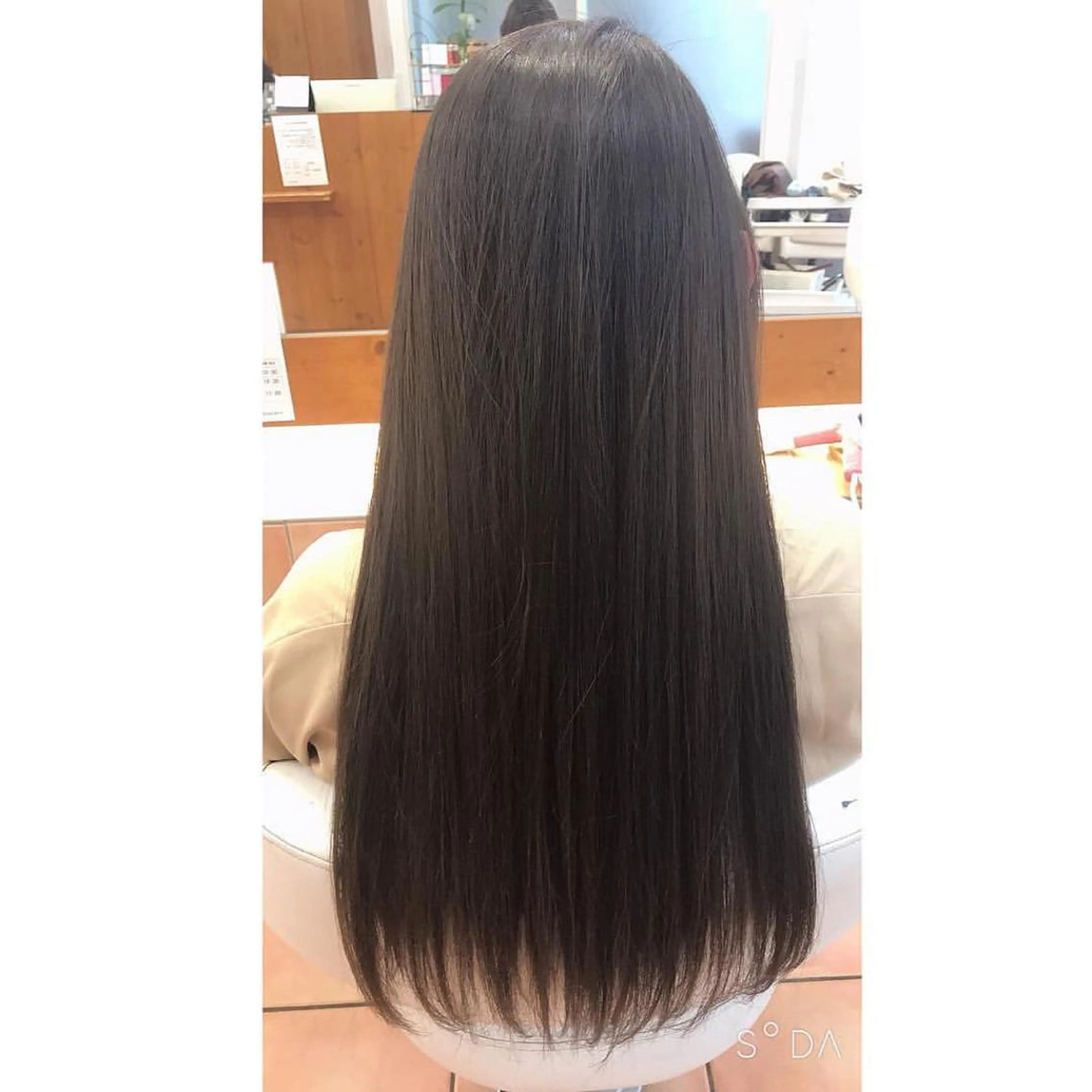 カット＋TOKIOdeSHINKA縮毛矯正＋カラー＋TOKIOリミテッドトリートメントの写真