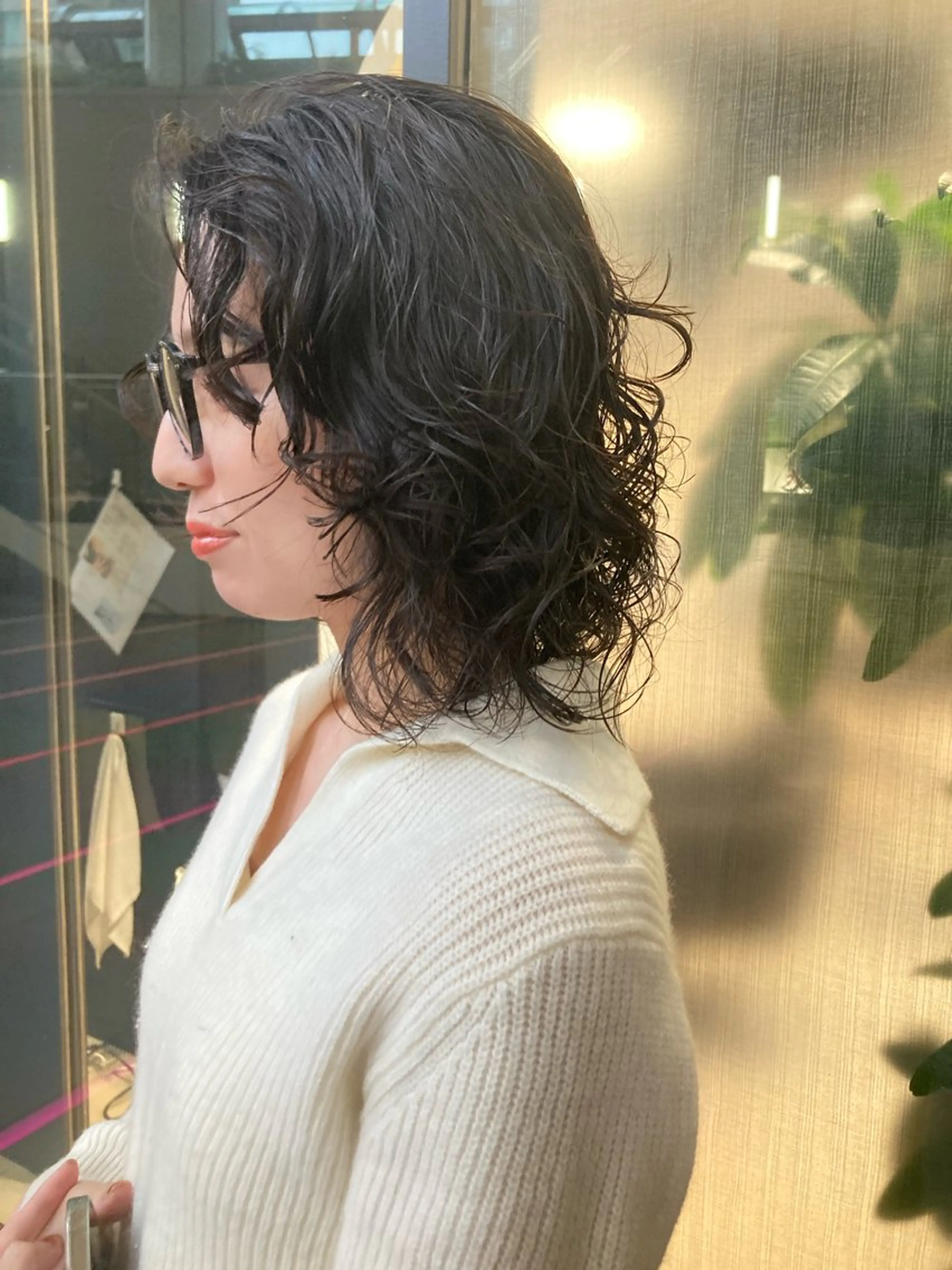 ミディアム ミディアムパーマ 金子 賢人のヘアスタイル