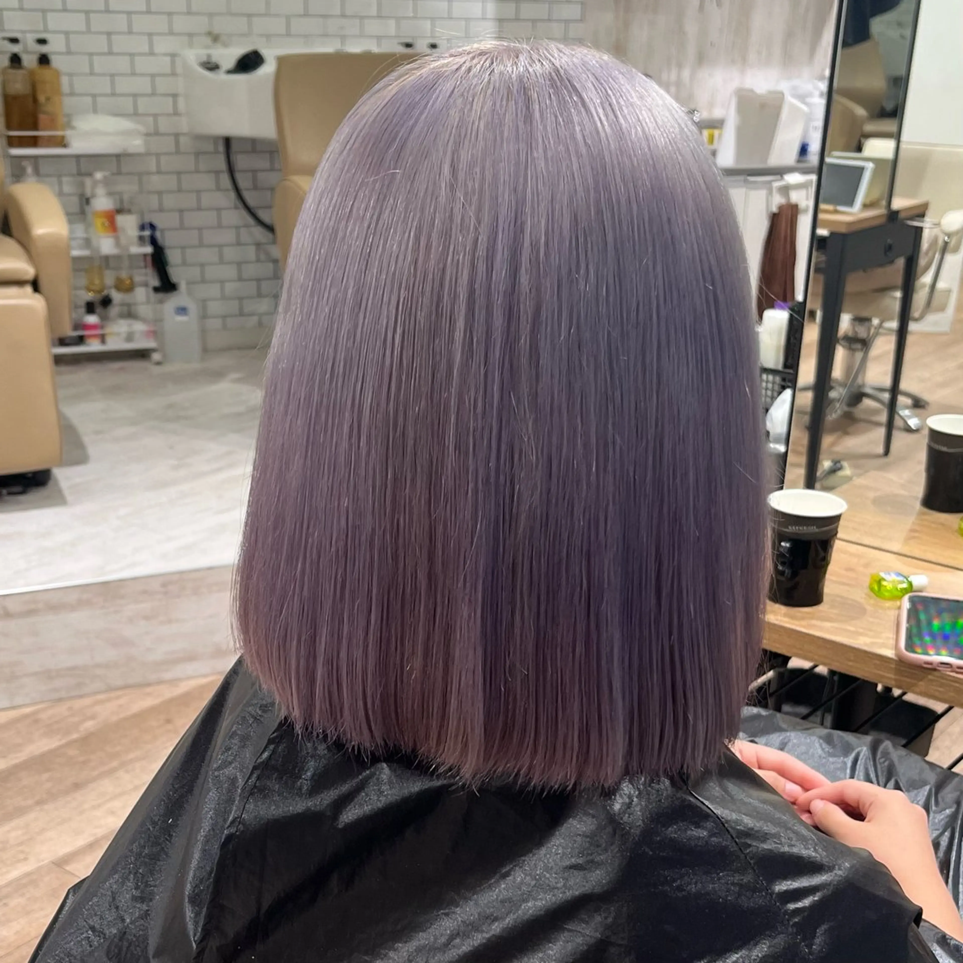 ミディアム 🩶 momoka 🩶のヘアスタイル