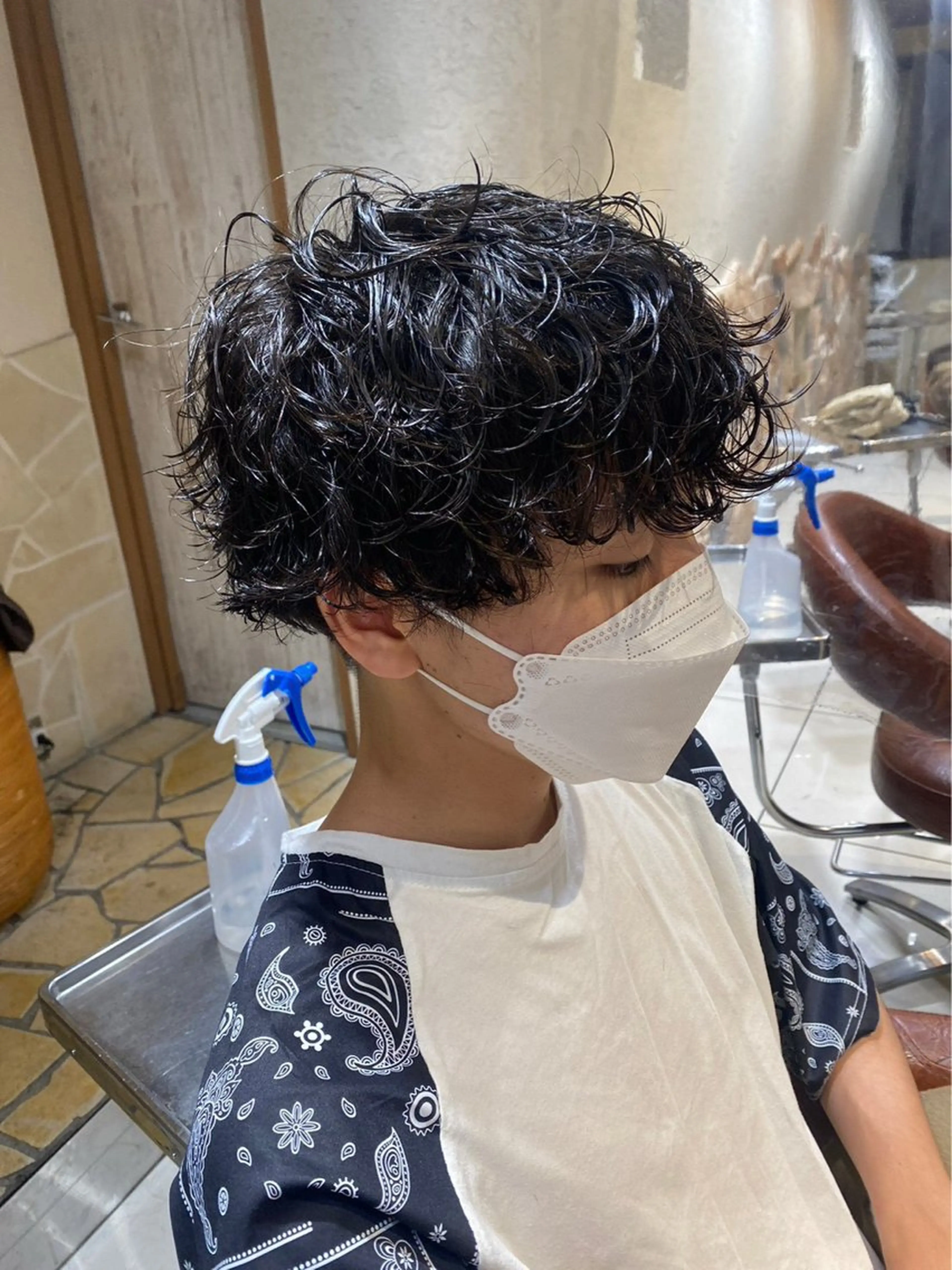 【🌟メンズカット+眉毛ワックス🌟】メンズカットと眉毛ワックスモデル✂︎雰囲気変えたい方、垢抜けたい方🆓🎀🫧の写真