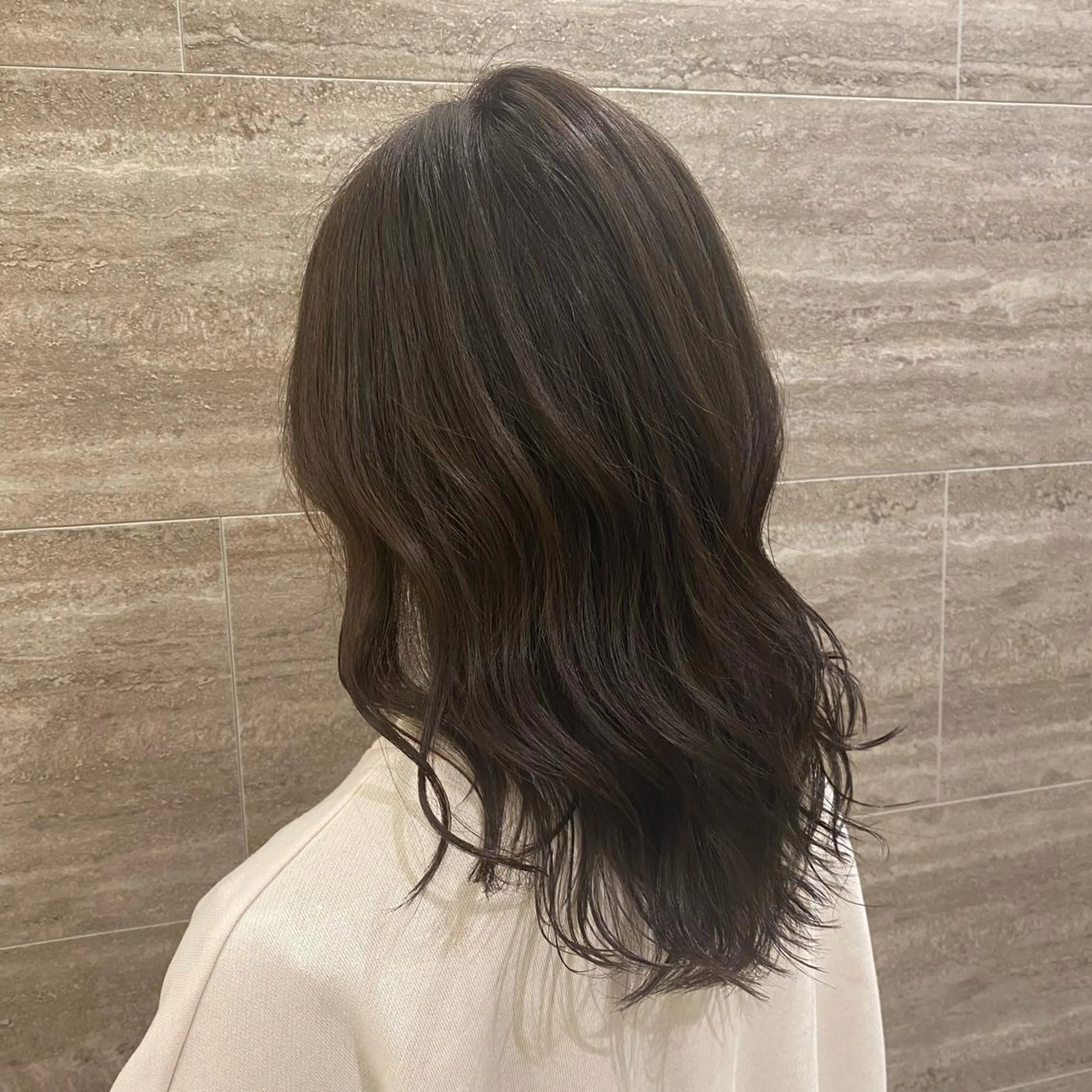 セミロング カラー ヘアカラー トリートメント ✨ブリーチ/エクステ 豊住 光輝✨のヘアスタイル