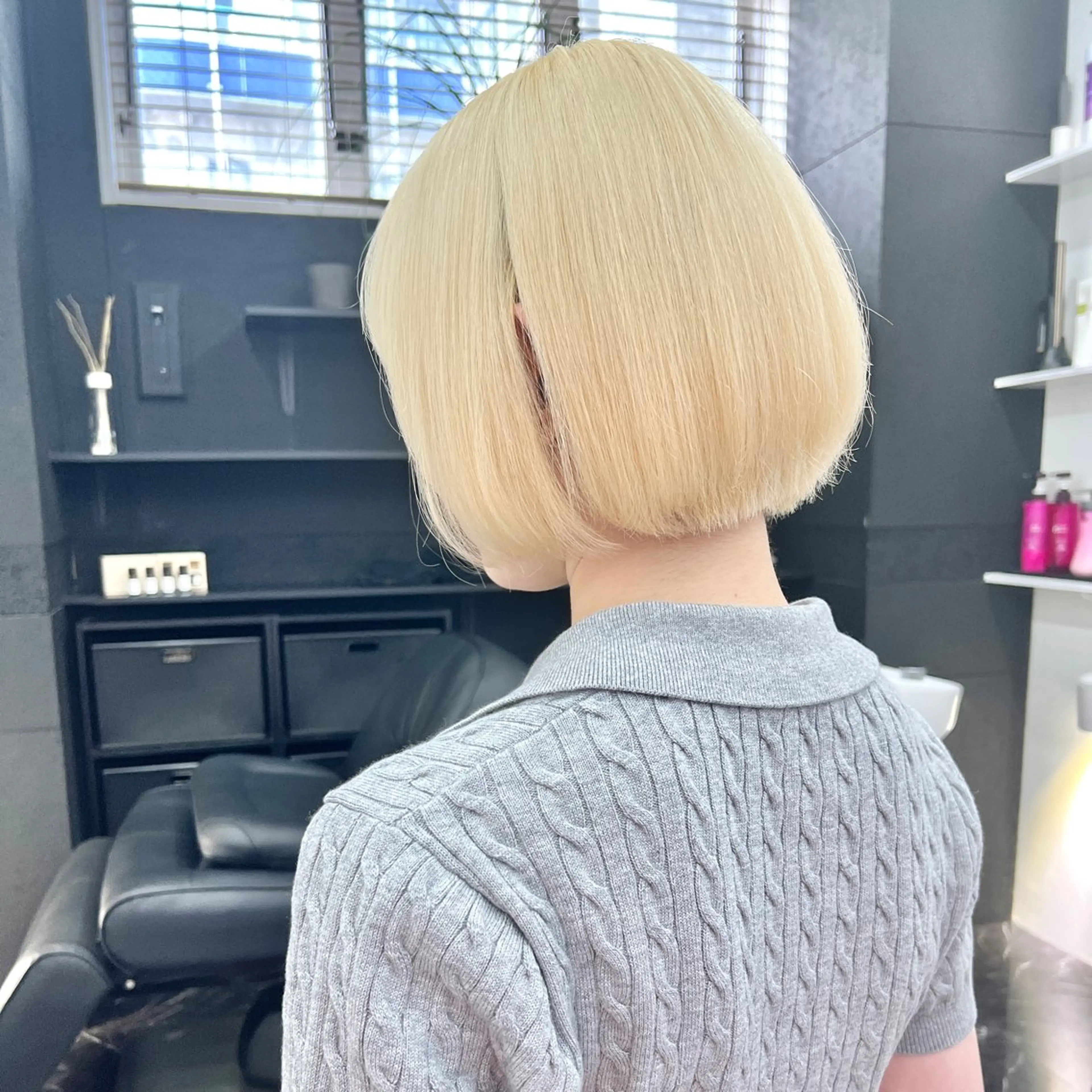 ショート カラー ブリーチ 透明感カラー ケアブリーチ×ハイト ーン専門/SHOTAのヘアスタイル