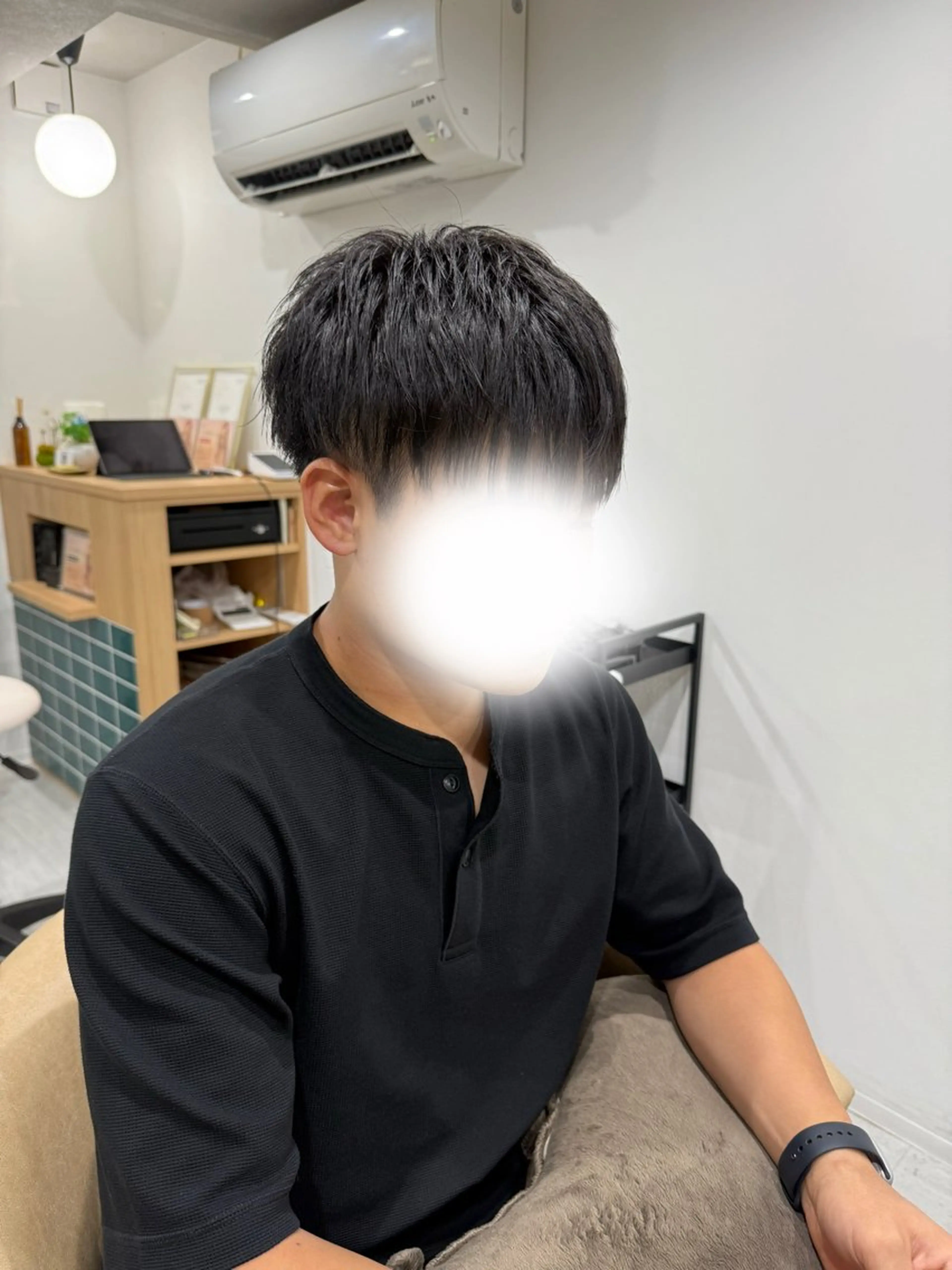 メンズカットの写真