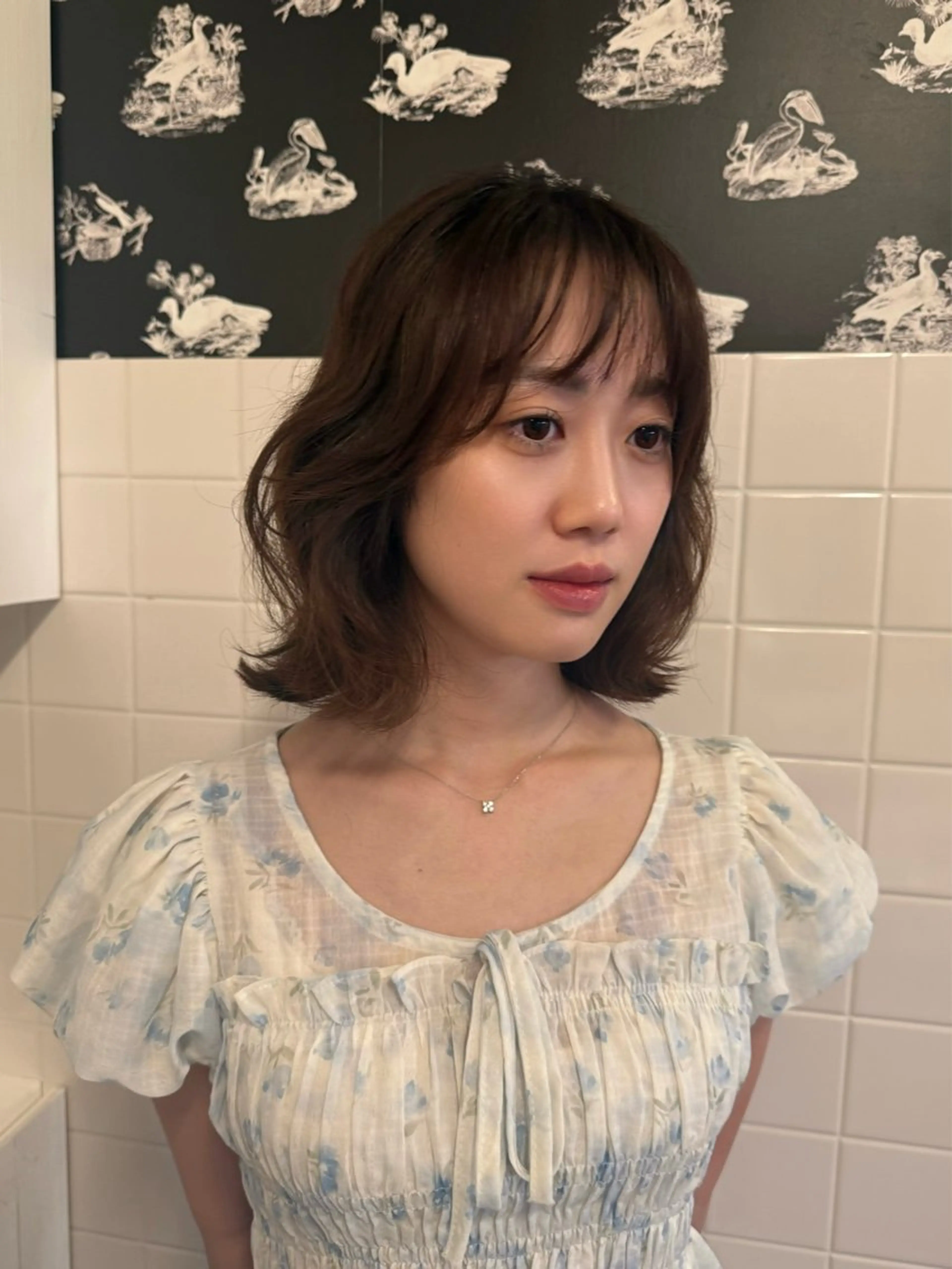 カット+デジタルパーマの写真