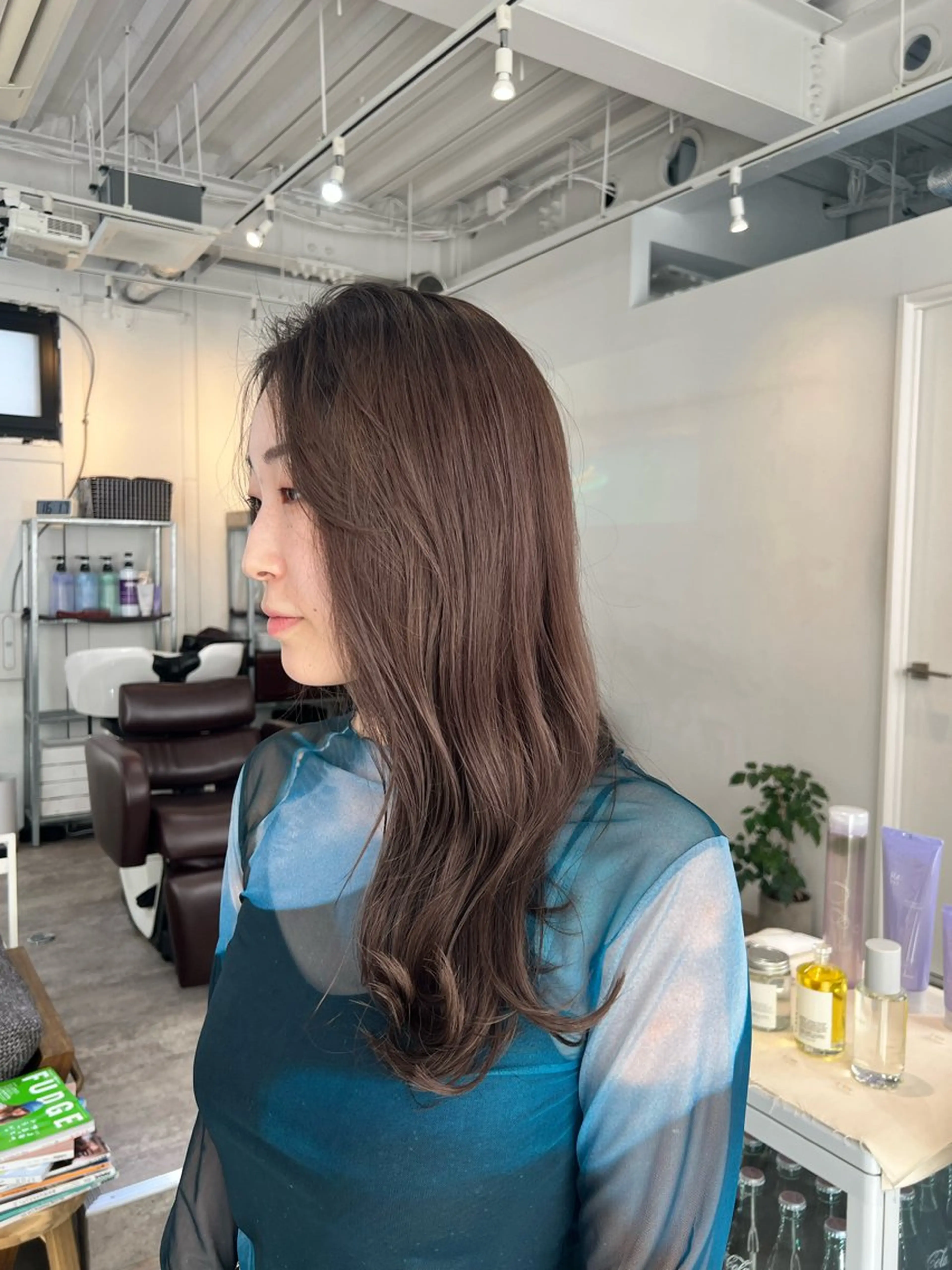 カラー ヘアカラー トリートメント 山本 晶大のヘアスタイル