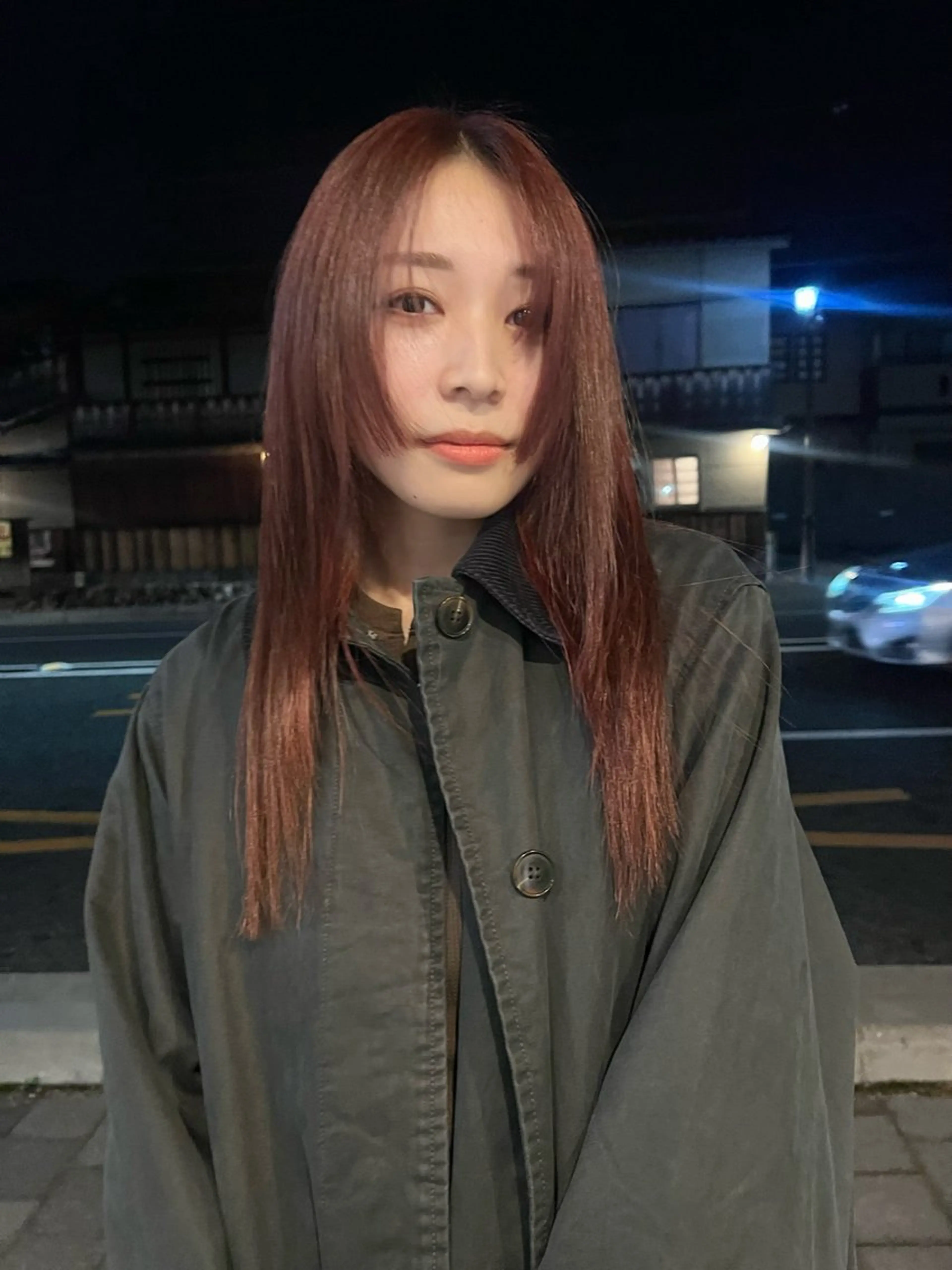 ロング tuna所属・ホリバ ユカのヘアスタイル