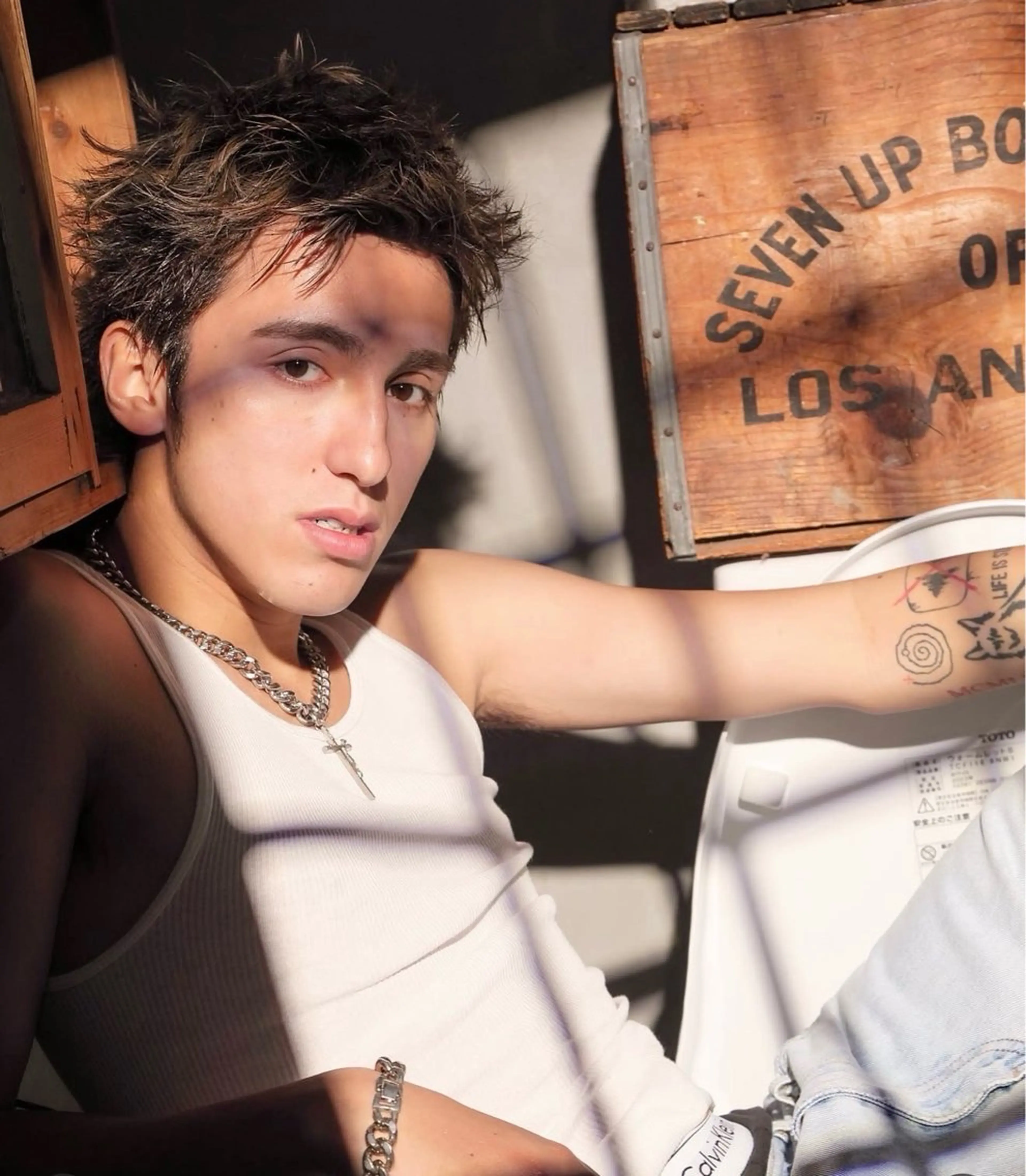 ショート メンズ スパイキーショート ショートヘア 鈴木 颯真ウィリアムのヘアスタイル