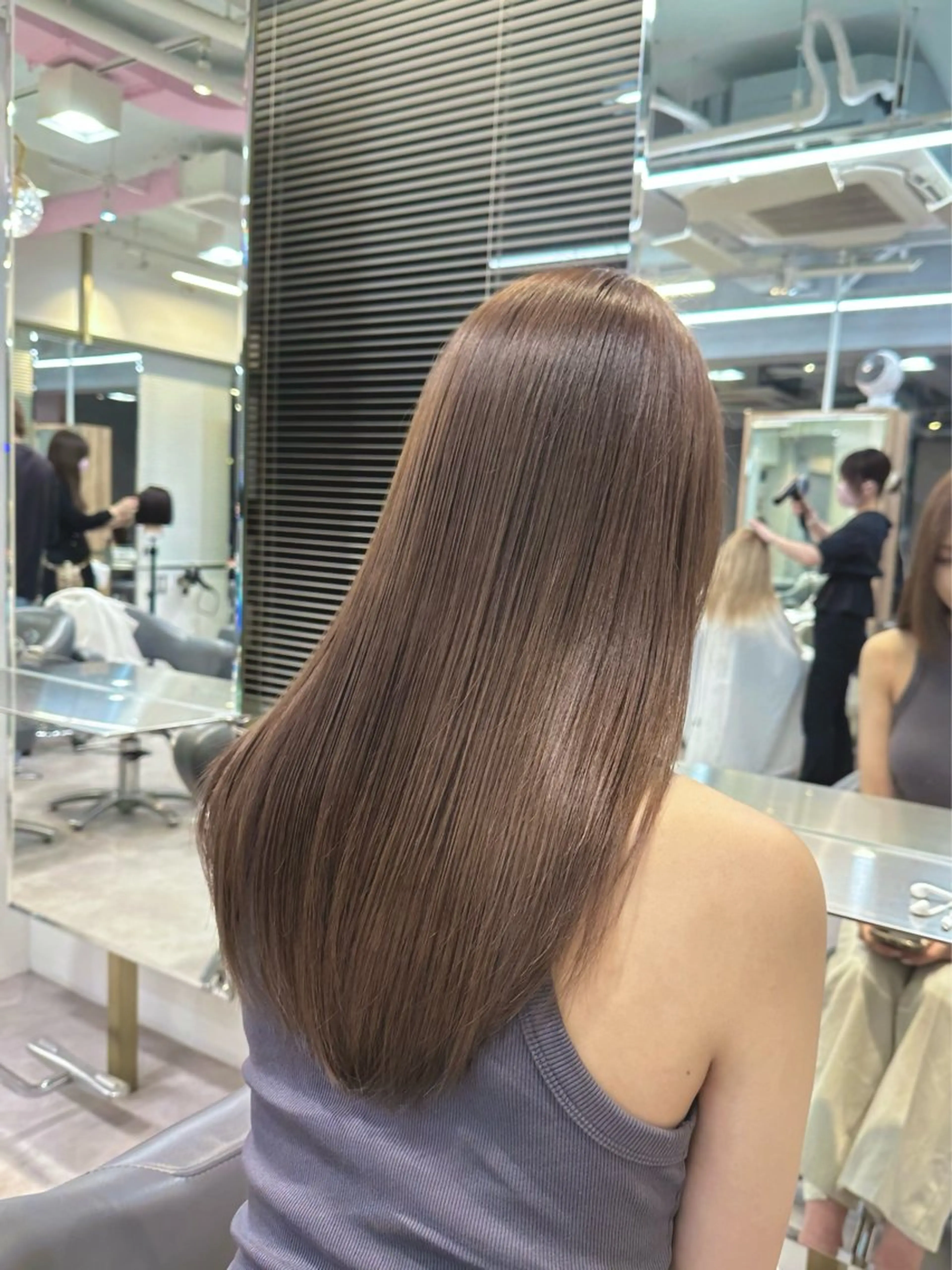 【✨ご新規様限定✨】ブリーチ無しダブルカラー+2stepプラチナトリートメントの写真