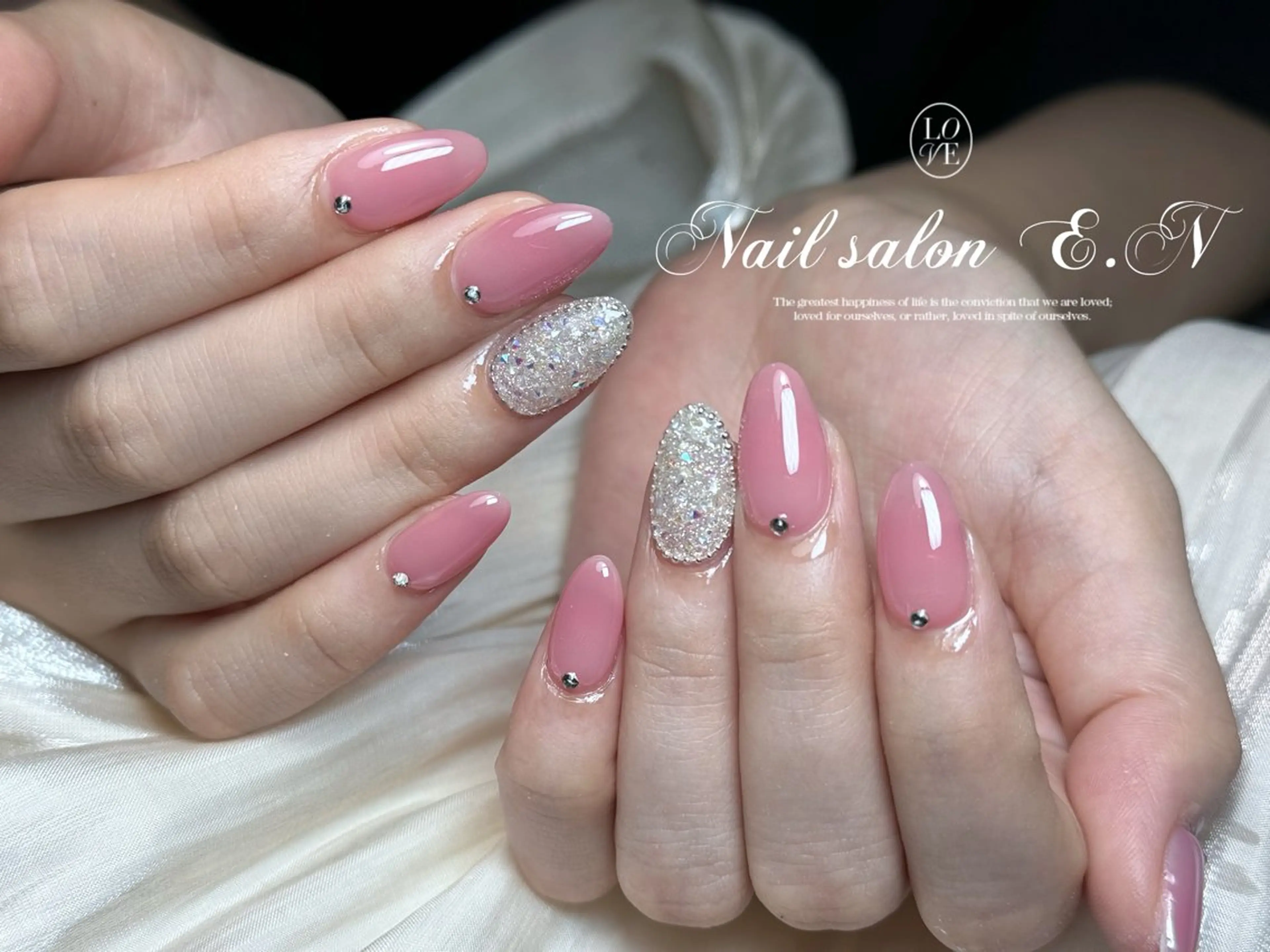 ネイル E.N🦋 長さ出し/持ち込みのネイルデザイン