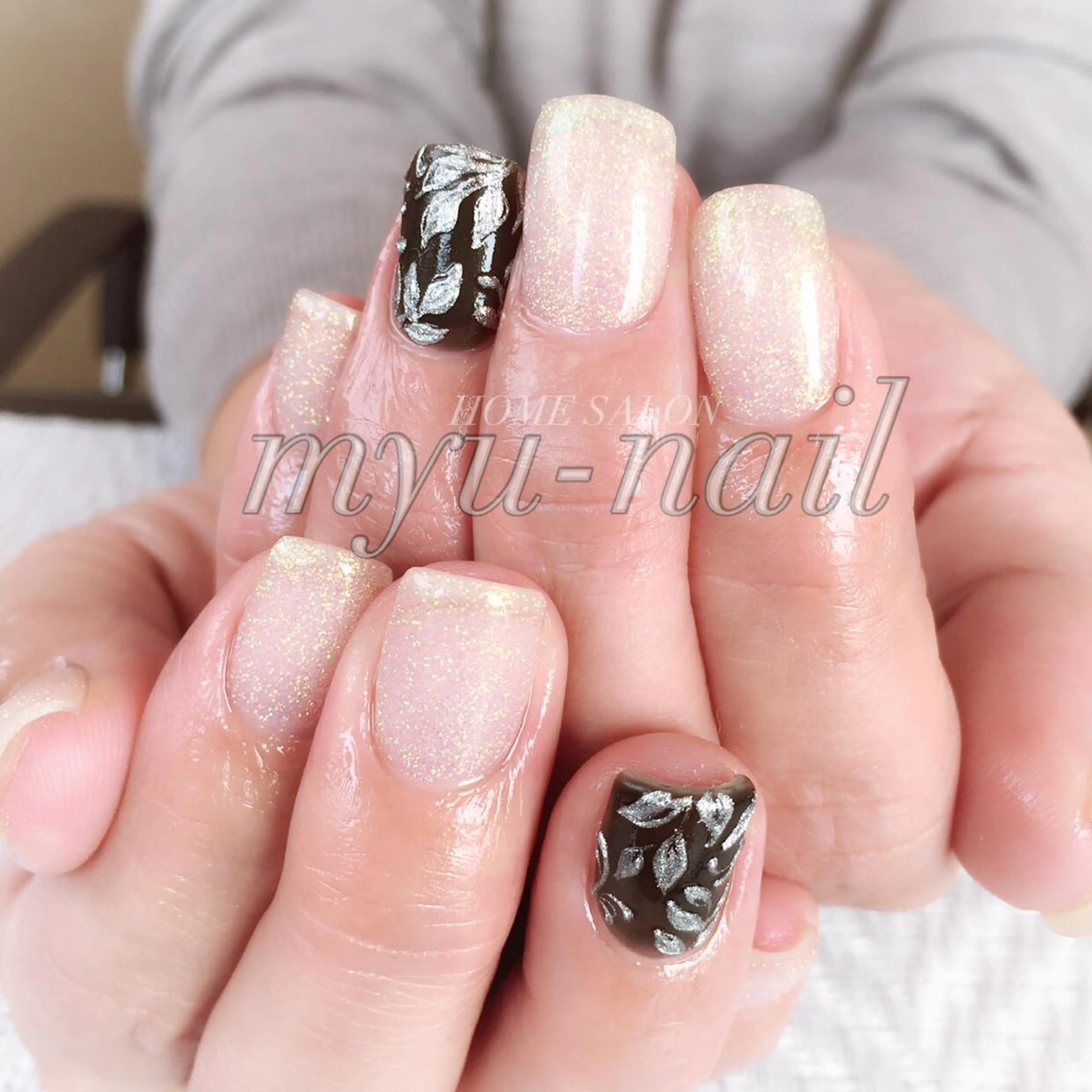 ネイル ハンドネイル ホームサロン myu-nailのネイルデザイン
