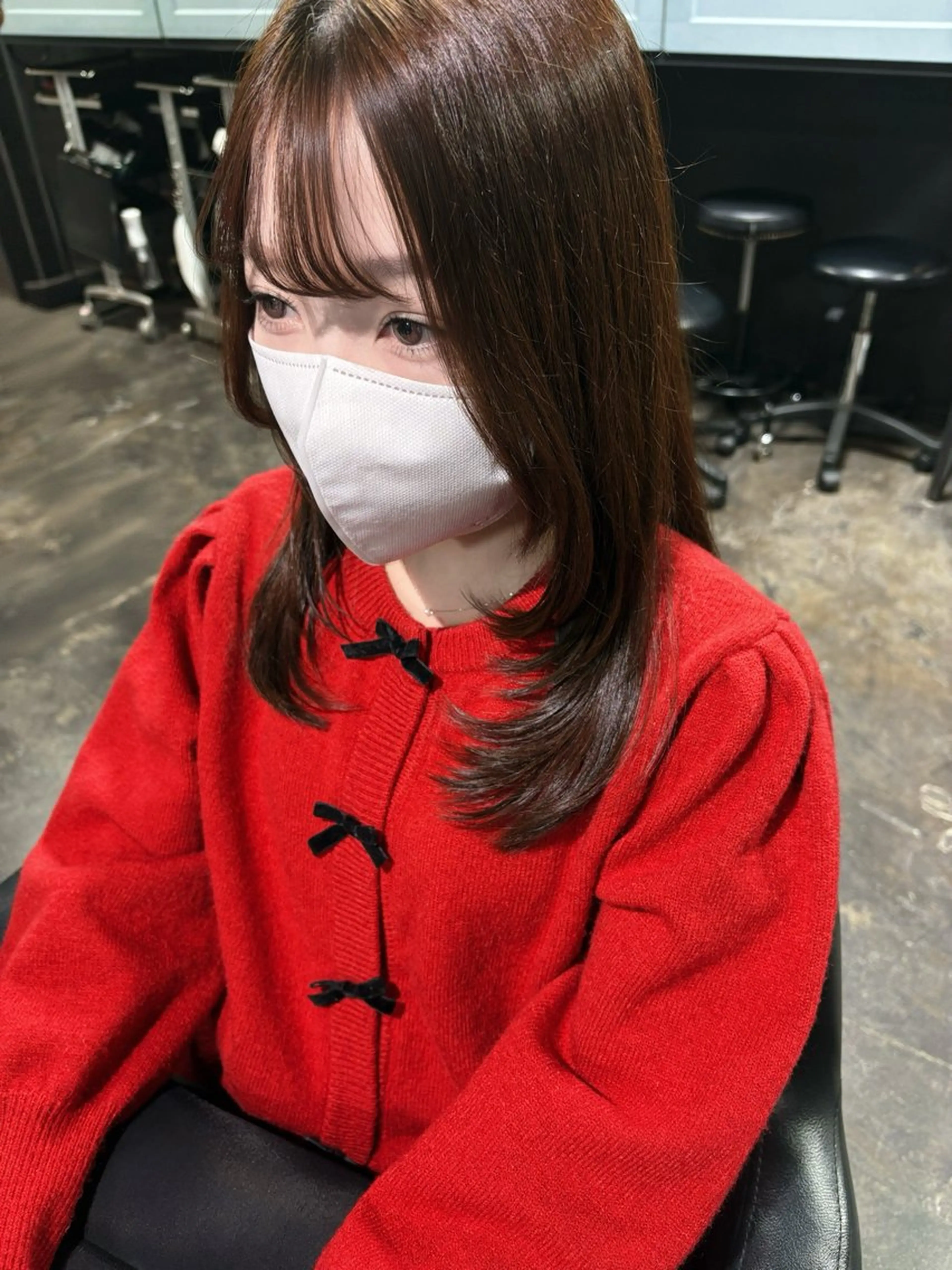 ミディアム 暖色カラー/髪質改善 🐮ユイカのヘアスタイル