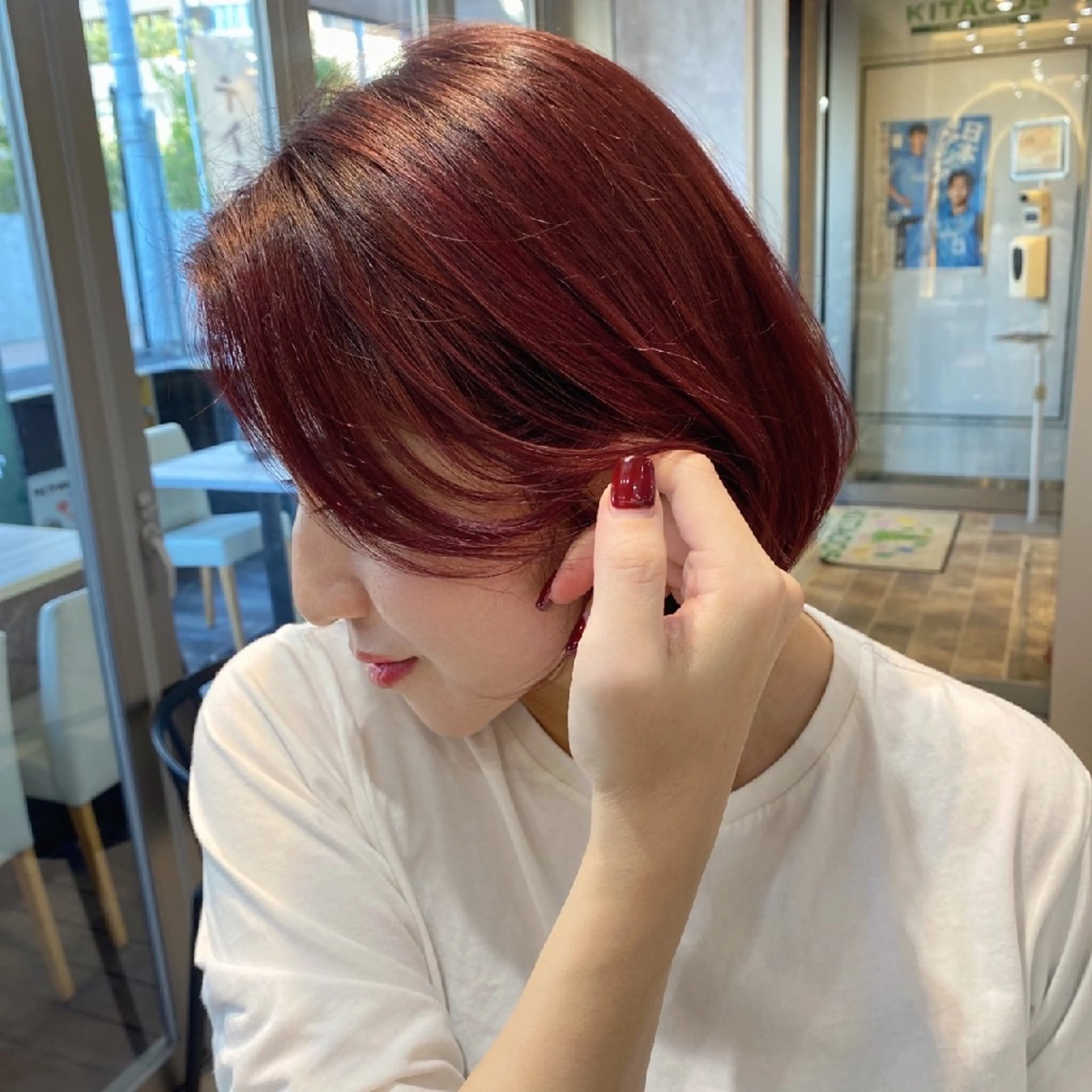 カラー 関口 知佳のヘアスタイル