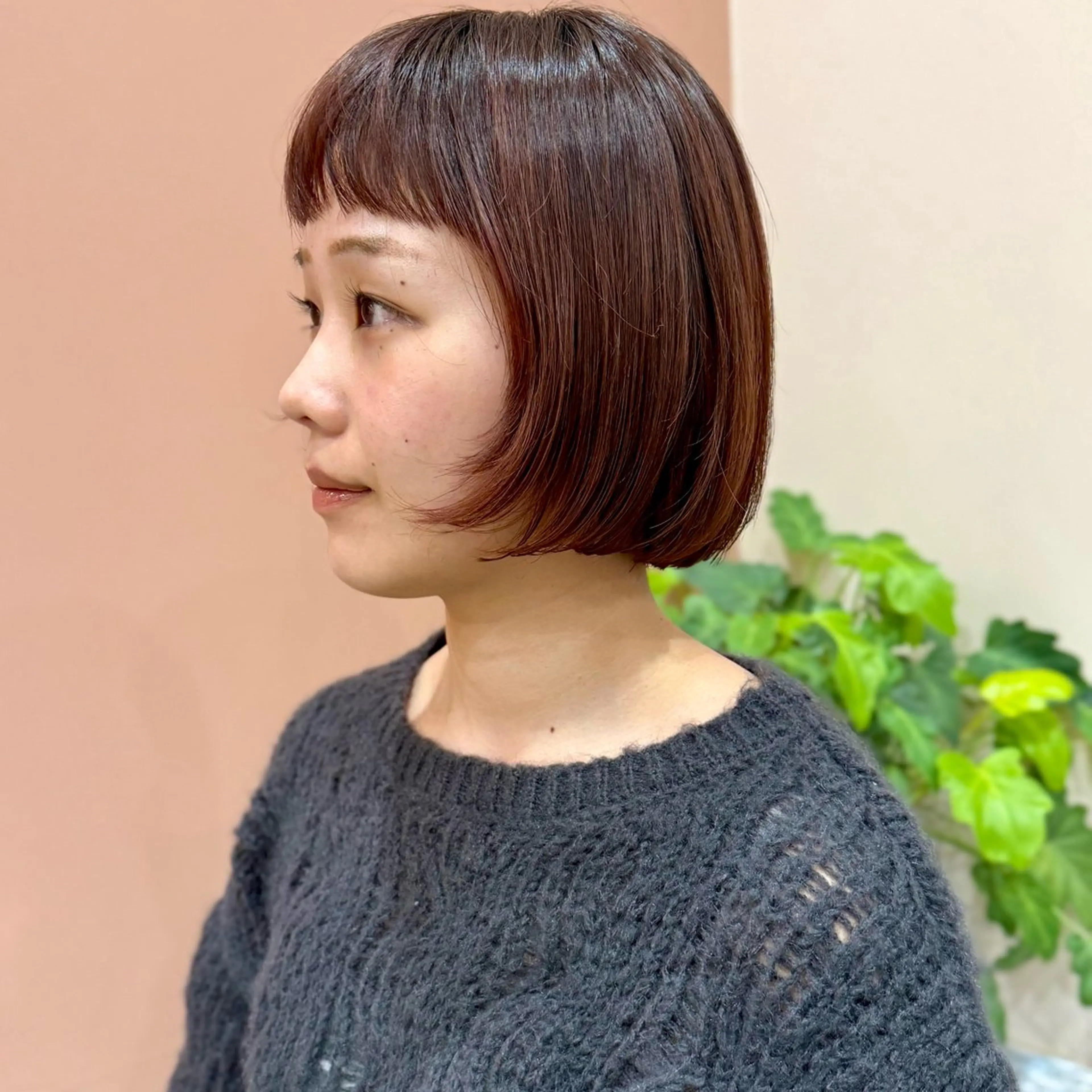 ショート ボブ カット 艶ブリーチカラー✨ ボブレイヤーSakiのヘアスタイル